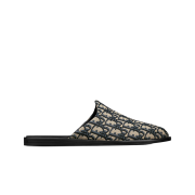 Dior Indior Mule Beige & Black Dior Oblique Jacquard