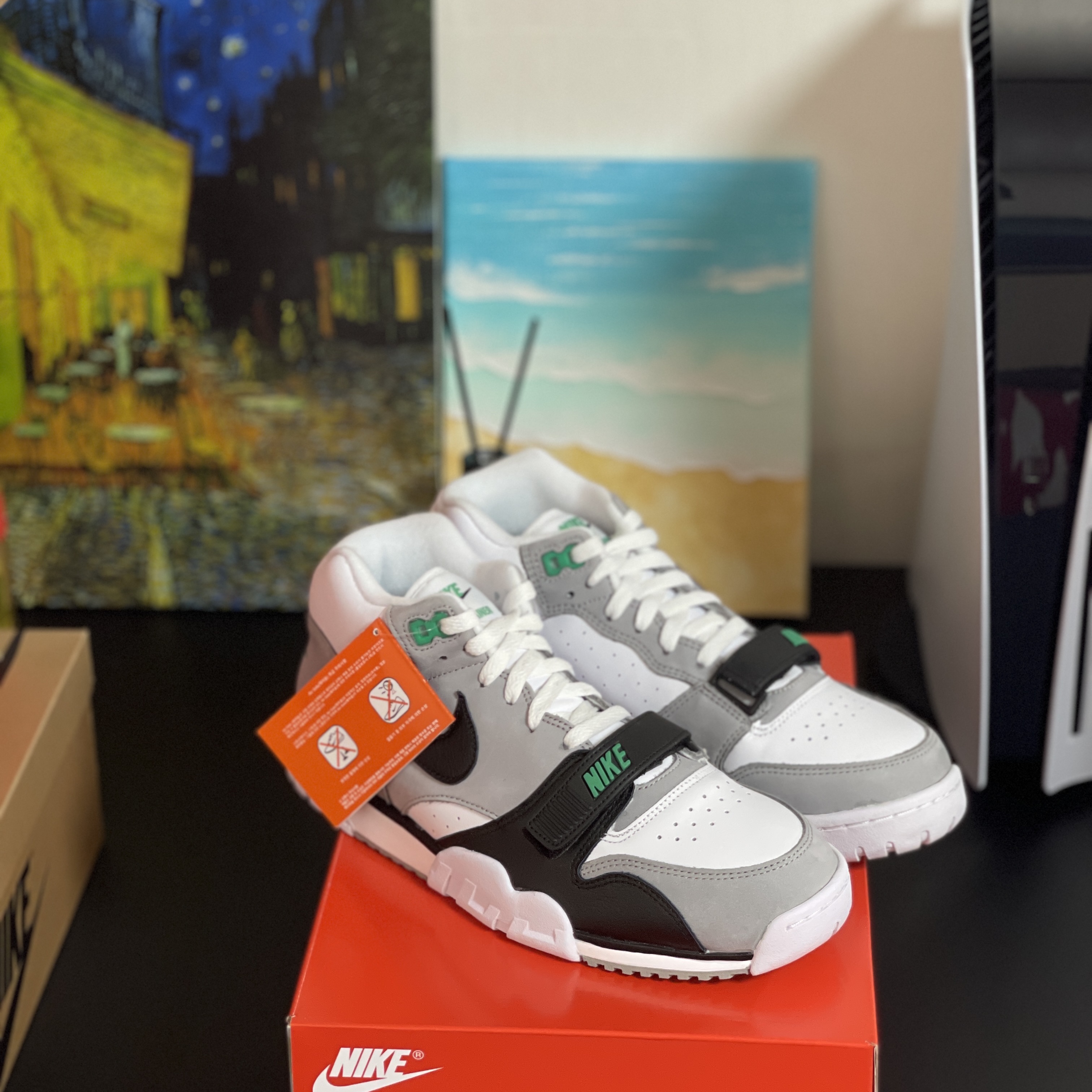 Nike Air Trainer 1 Chlorophyll 착용 스타일 - 3