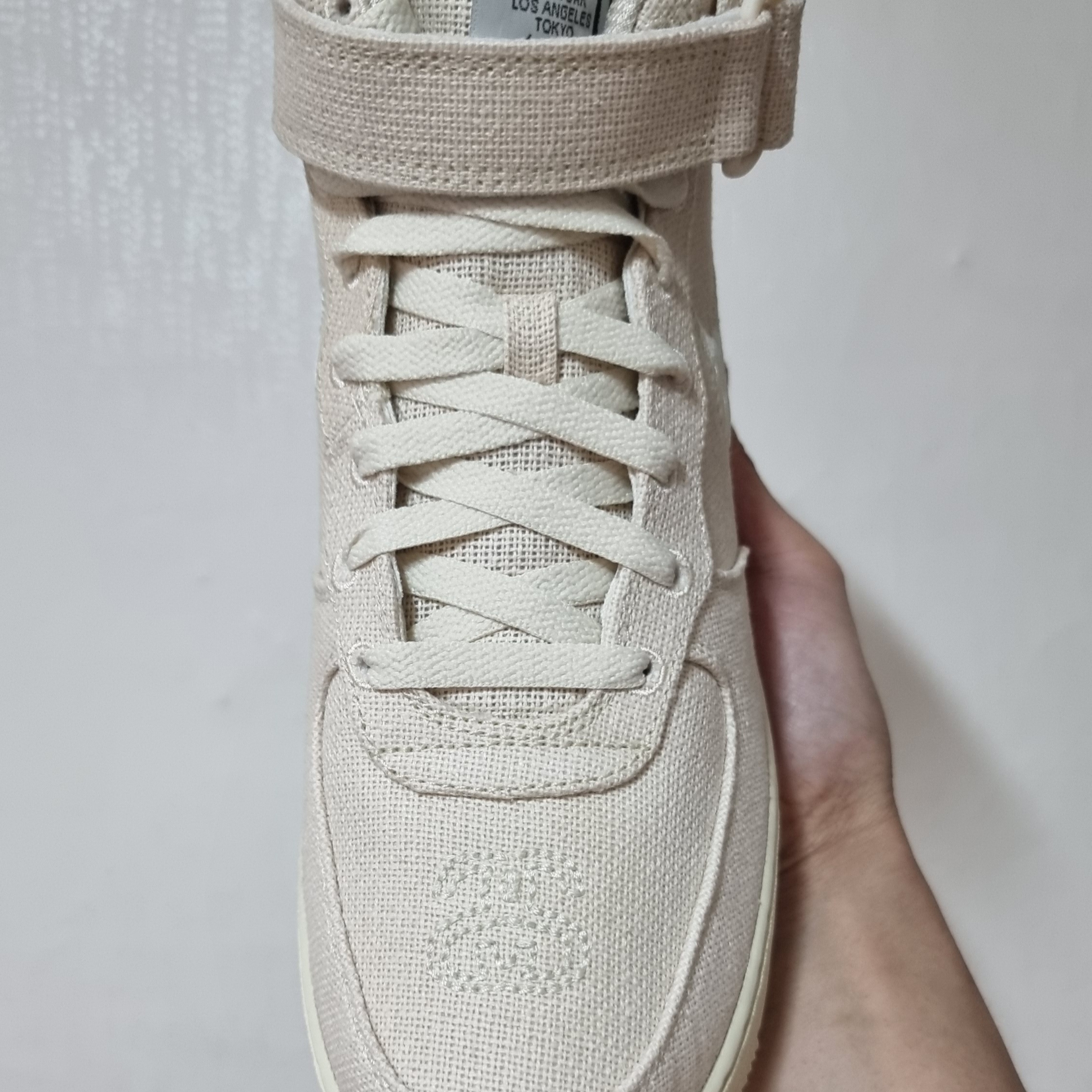 Nike x Stussy Air Force 1 '07 Mid SP Fossil 착용 스타일 - 2