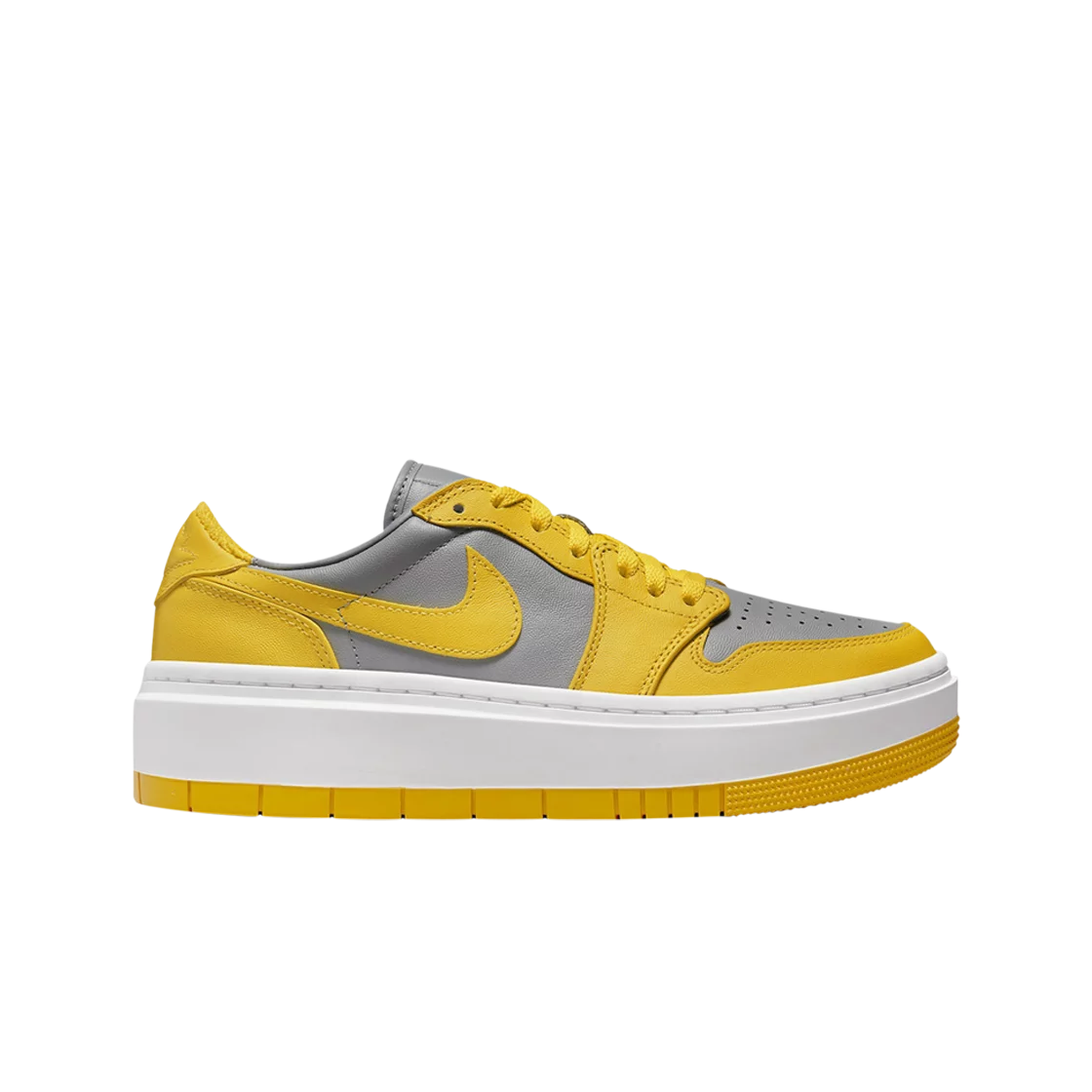 (W) 조던 1 엘리베이트 로우 시멘트 그레이 바시티 메이즈((W) Jordan 1 Elevate Low Cement Grey Varsity Maize)