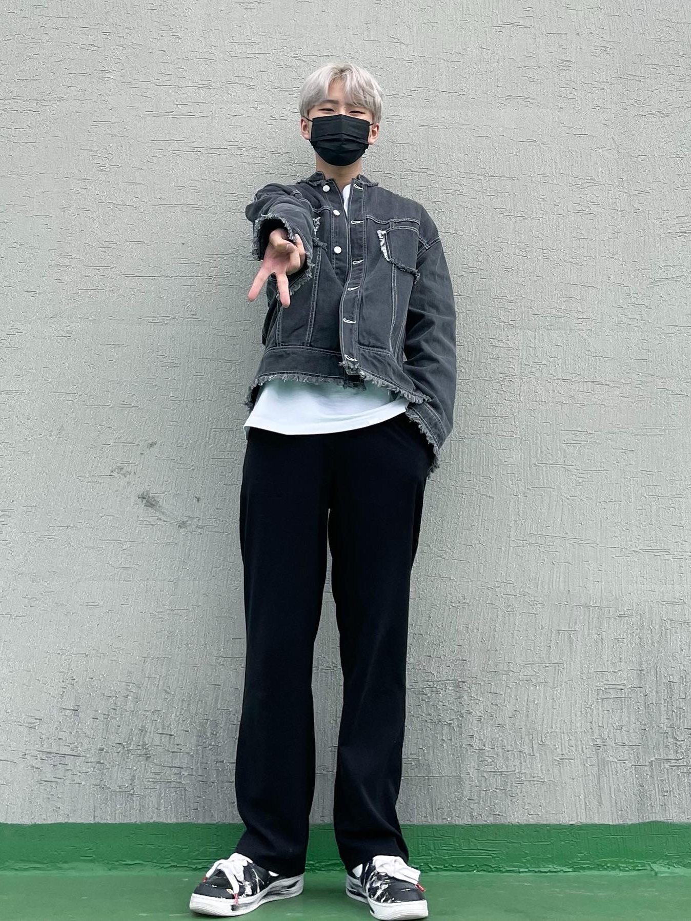 Nike x Peaceminusone Air Force 1 Low Para-Noise 착용 스타일 - 1