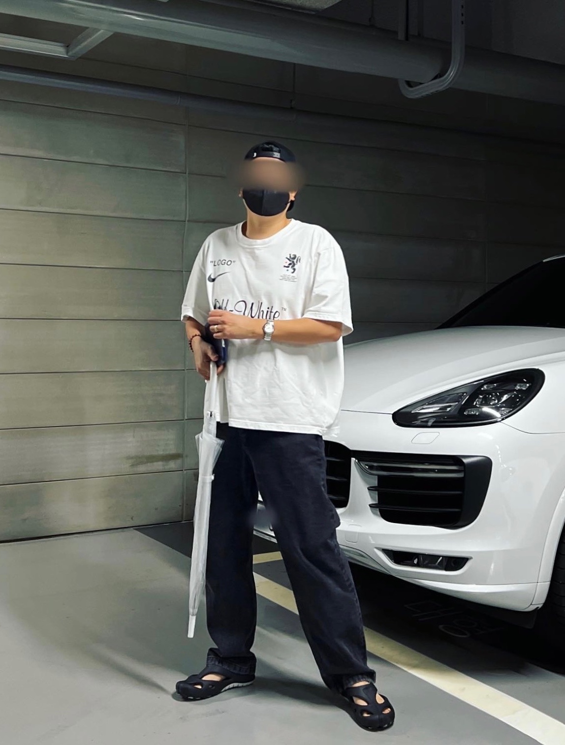 Nike x Off-White Mercurial NRG X T-Shirt White 착용 스타일 - 2