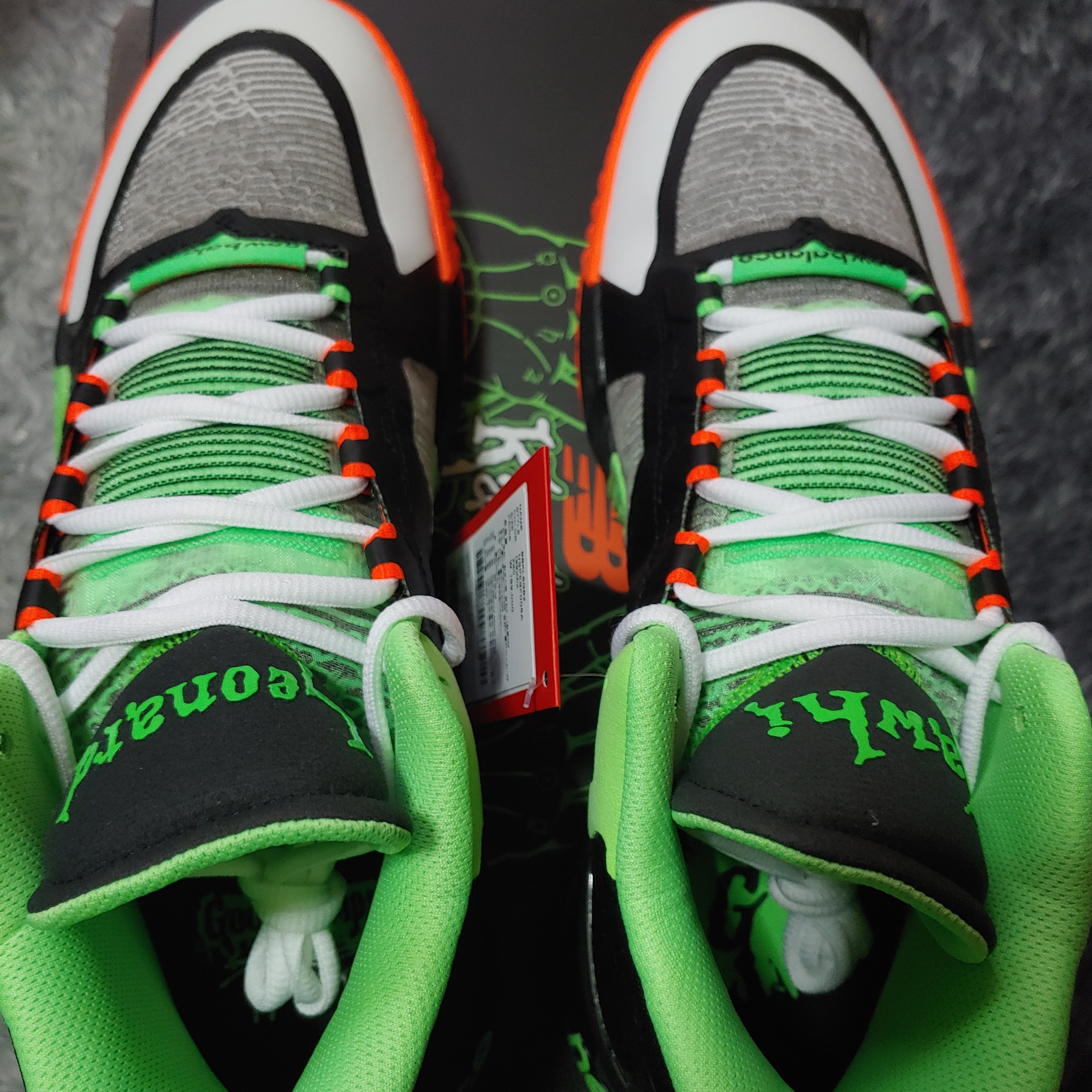 New Balance FuelCell Kawhi v2 Goosebumps - D Standard 착용 스타일 - 2