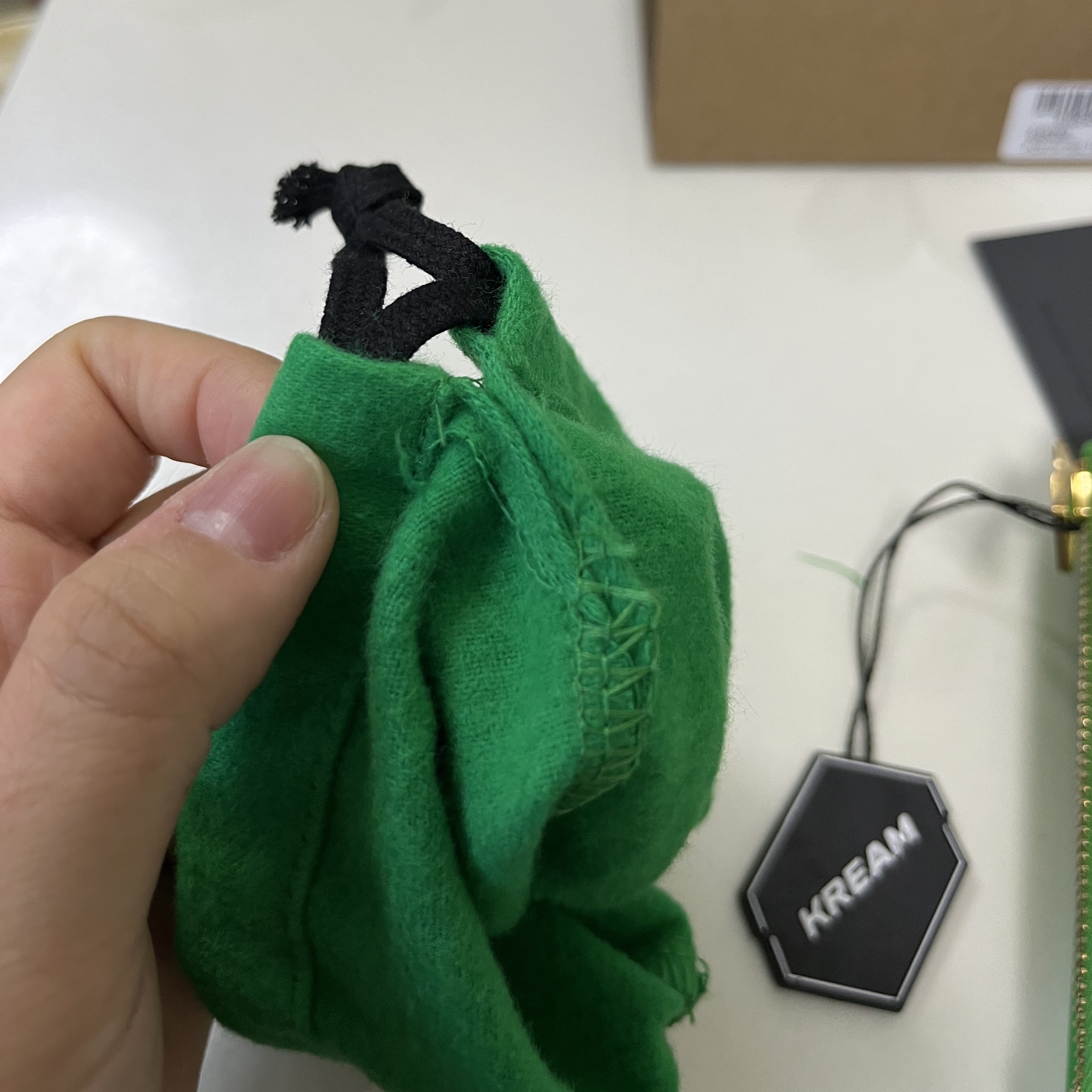 Bottega Veneta Bi-Fold Zip Wallet Parakeet 착용 스타일