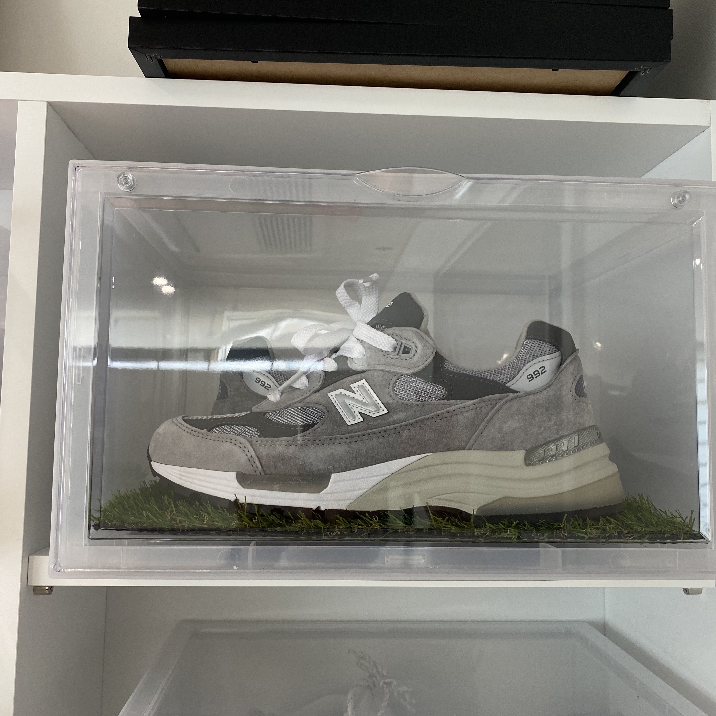 New Balance 992 Made in USA Grey - D Standard 착용 스타일