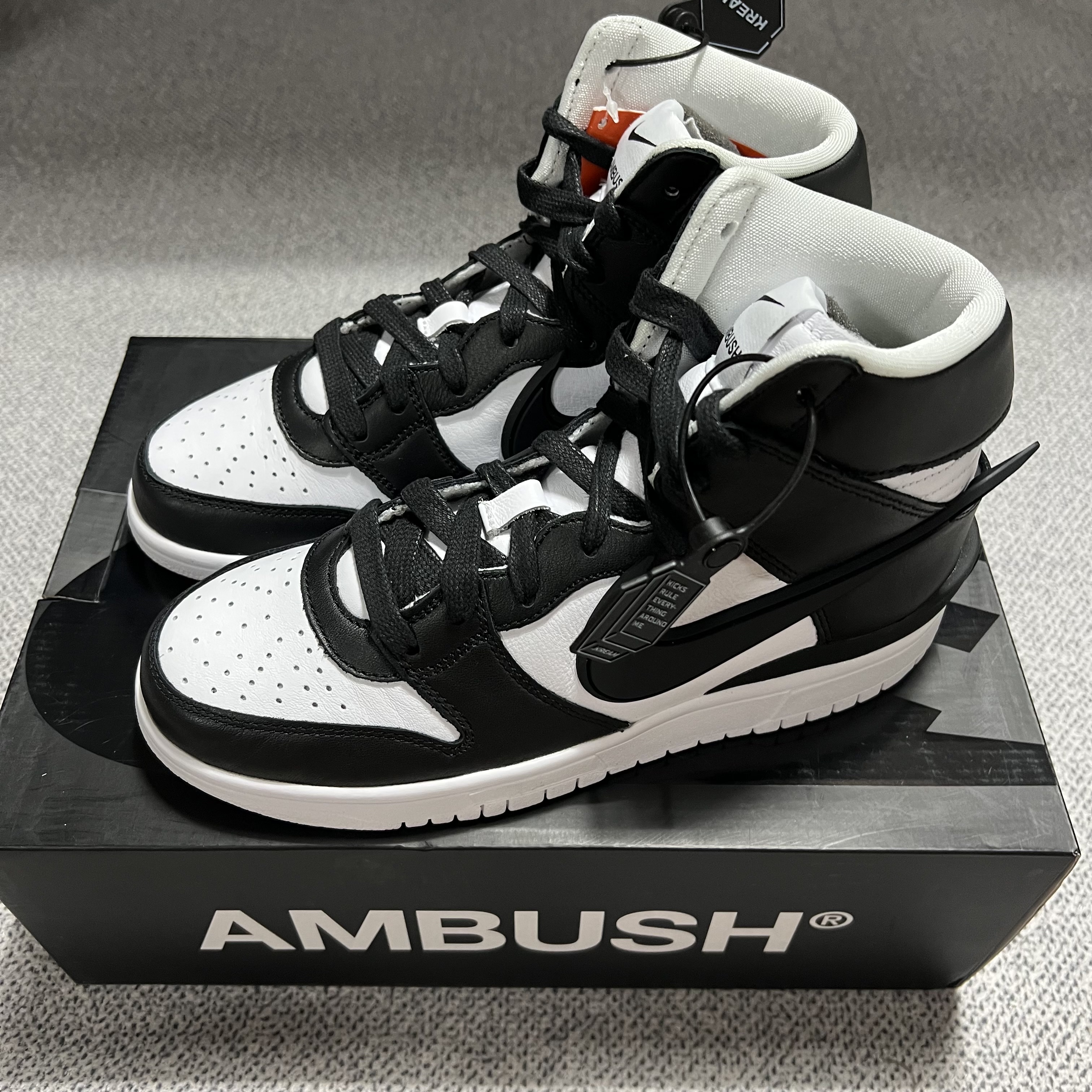 Nike x Ambush Dunk High Black 착용 스타일