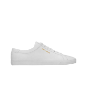 (W) Saint Laurent Andy Sneakers in Leather Optic White