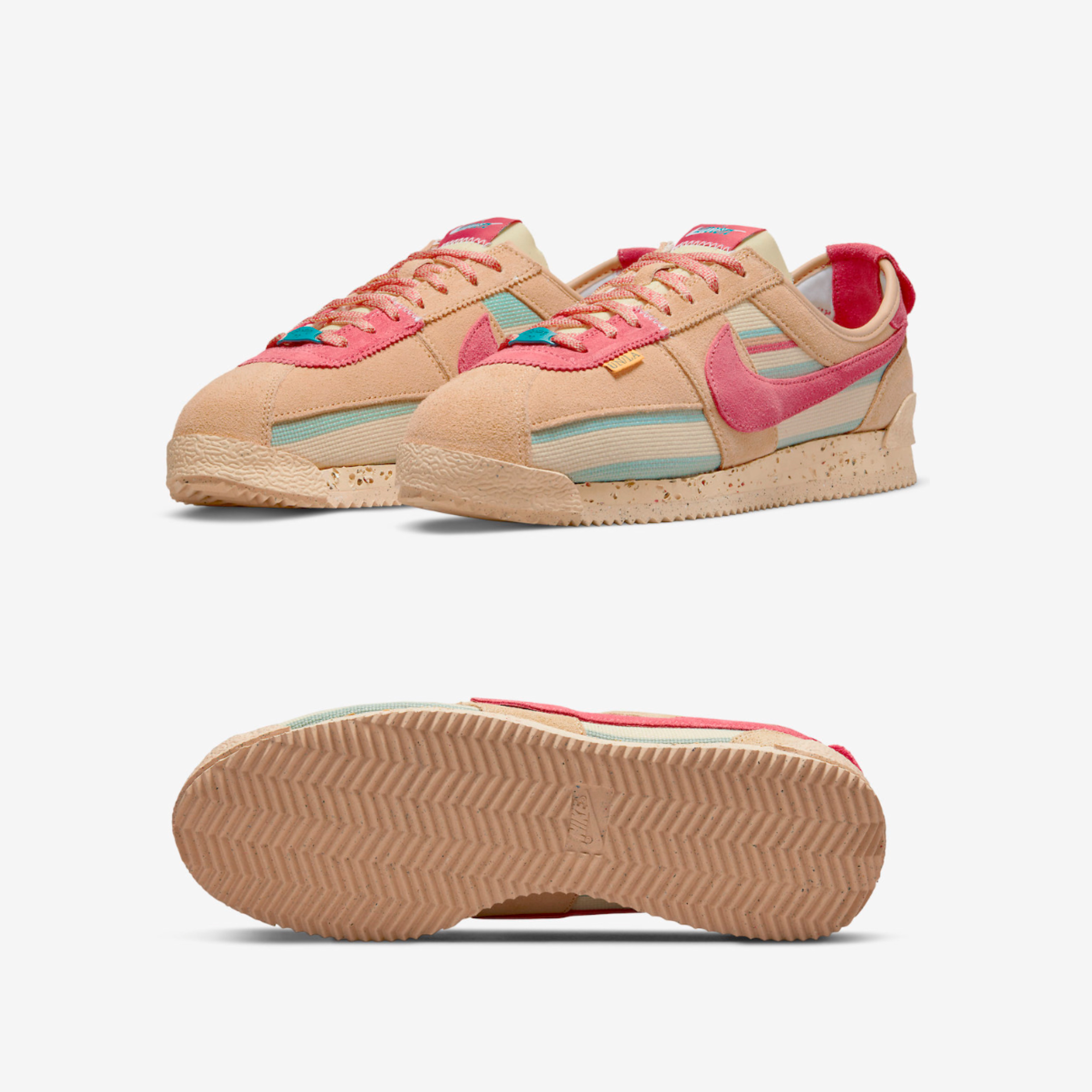 Nike x Union Cortez SP Sesame 착용 스타일 - 2