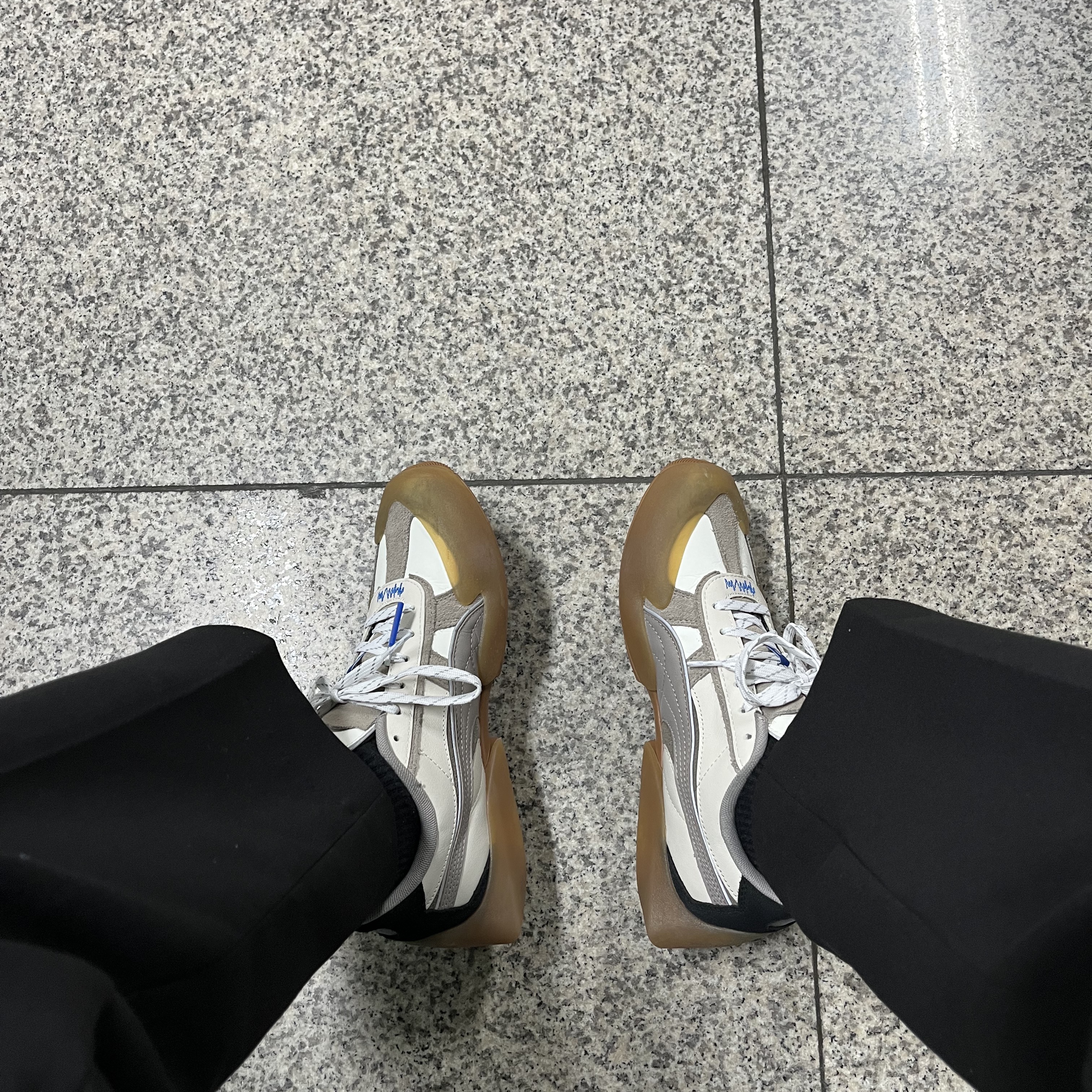 Puma x Ader Error Vaderon White 착용 스타일