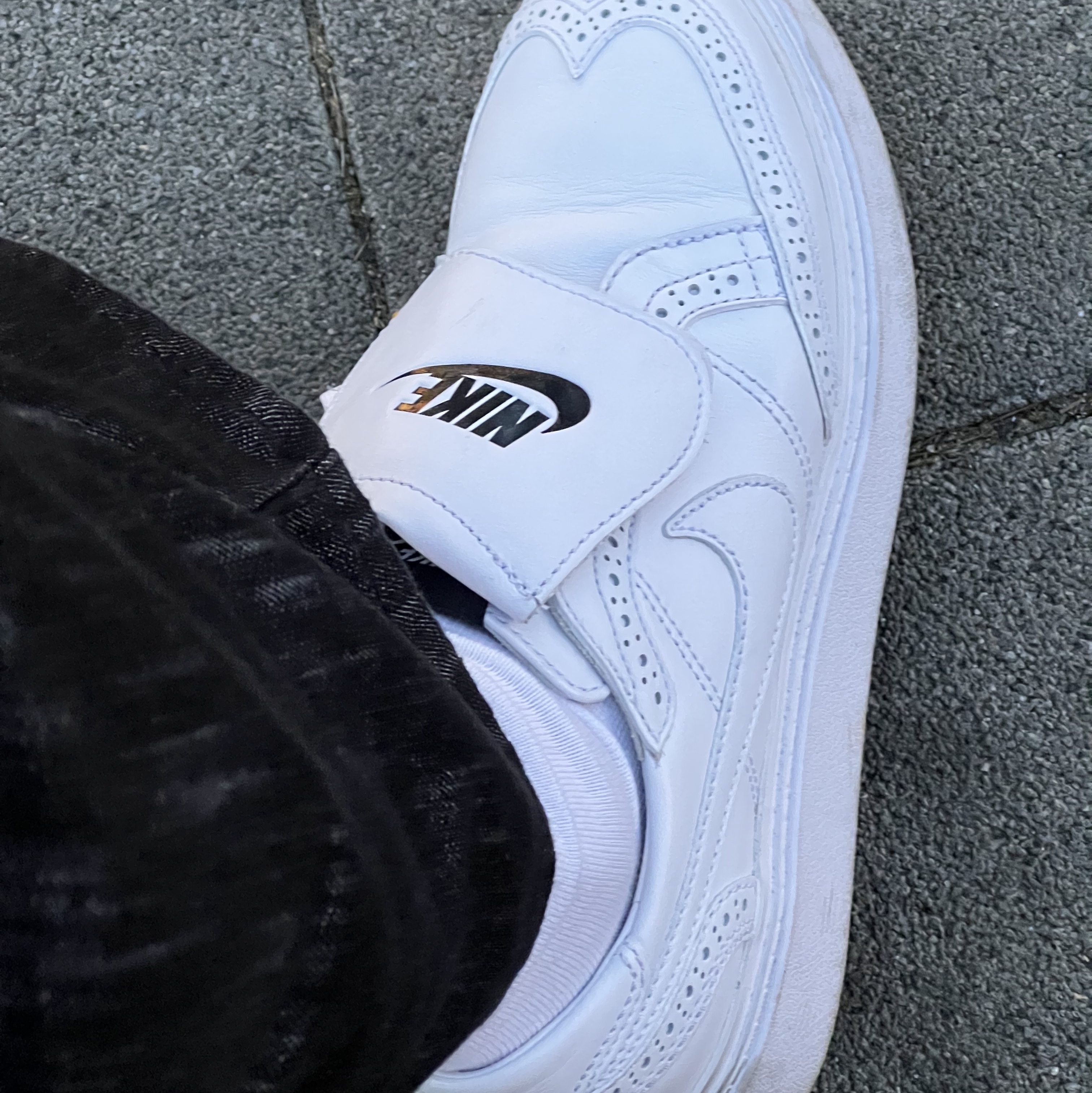 Nike x Peaceminusone Kwondo1 White 착용 스타일