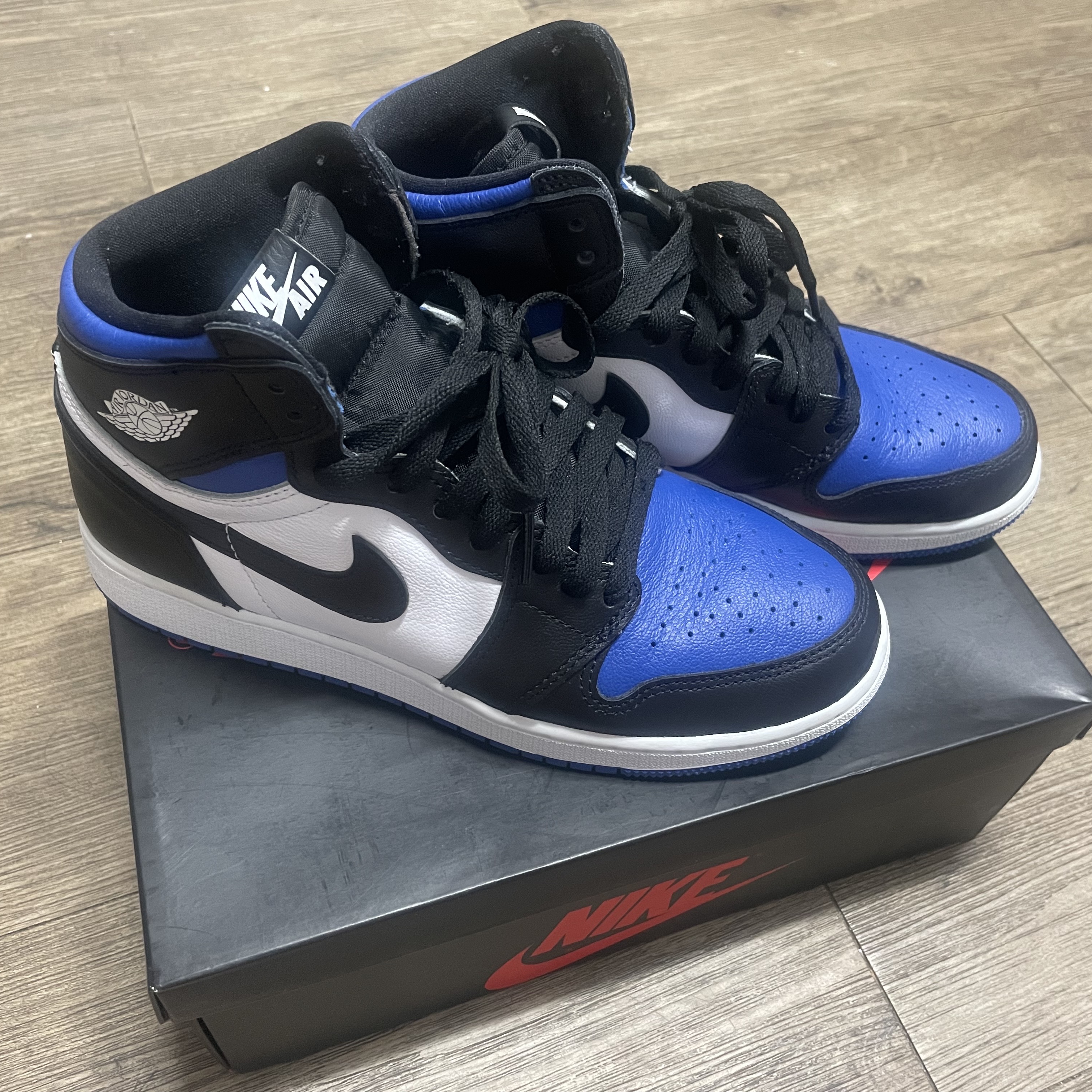 Jordan 1 Retro High OG Royal Toe 착용 스타일