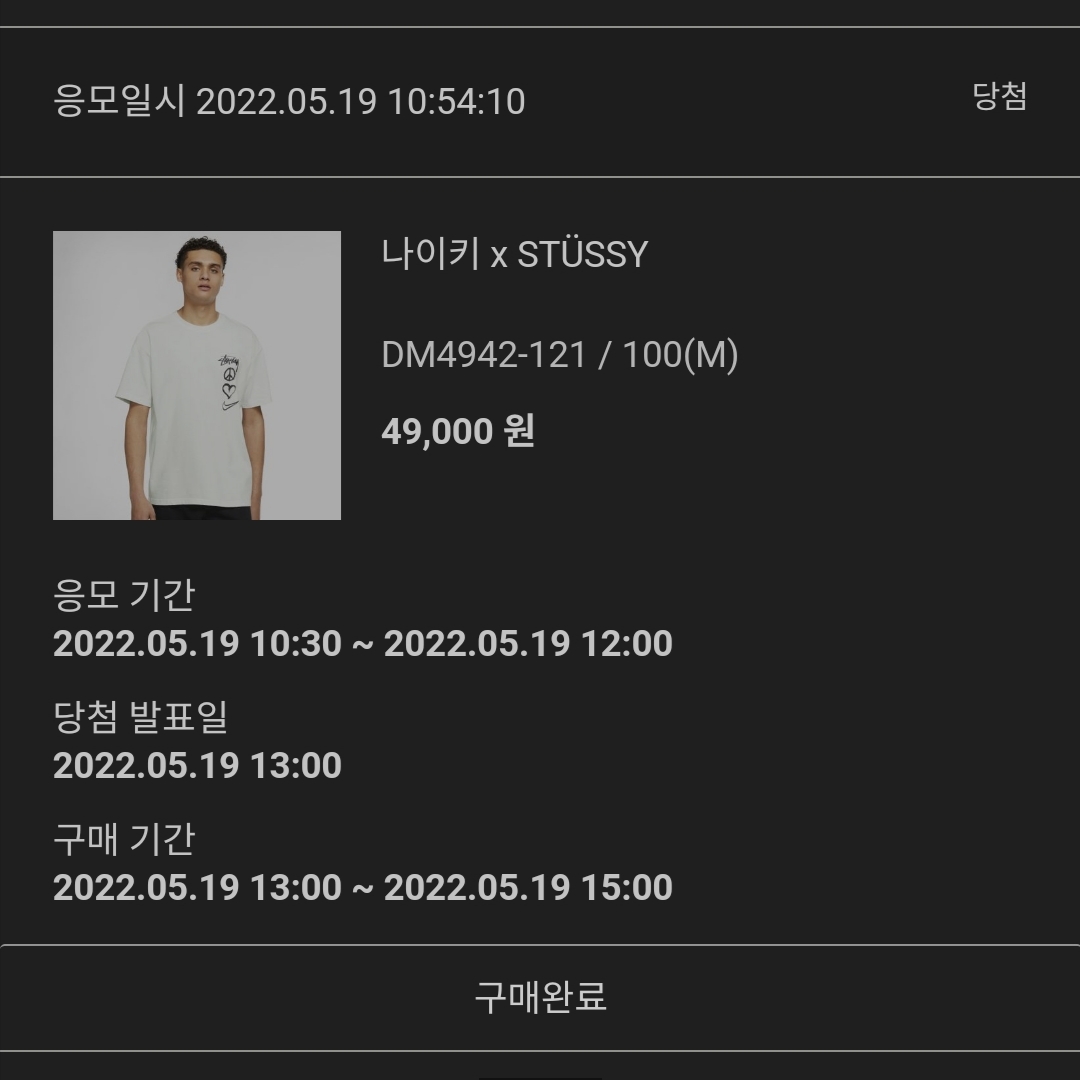Nike x Stussy NRG RA T-Shirt Summit White (DM4942-121) 착용 스타일