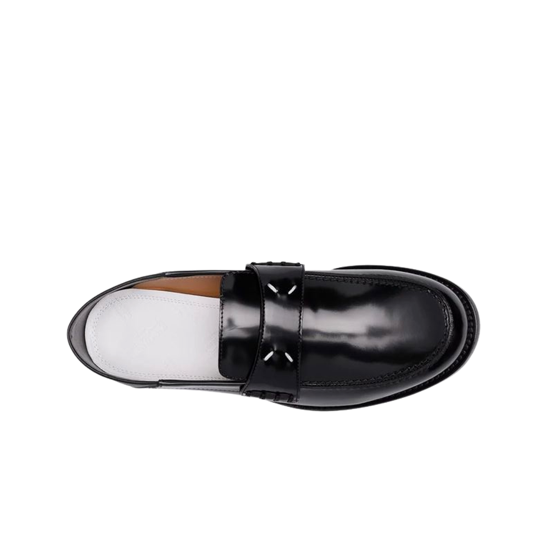 (W) 메종 마르지엘라 캠던 로퍼 블랙((W) Maison Margiela Camden Loafers Black) - 2