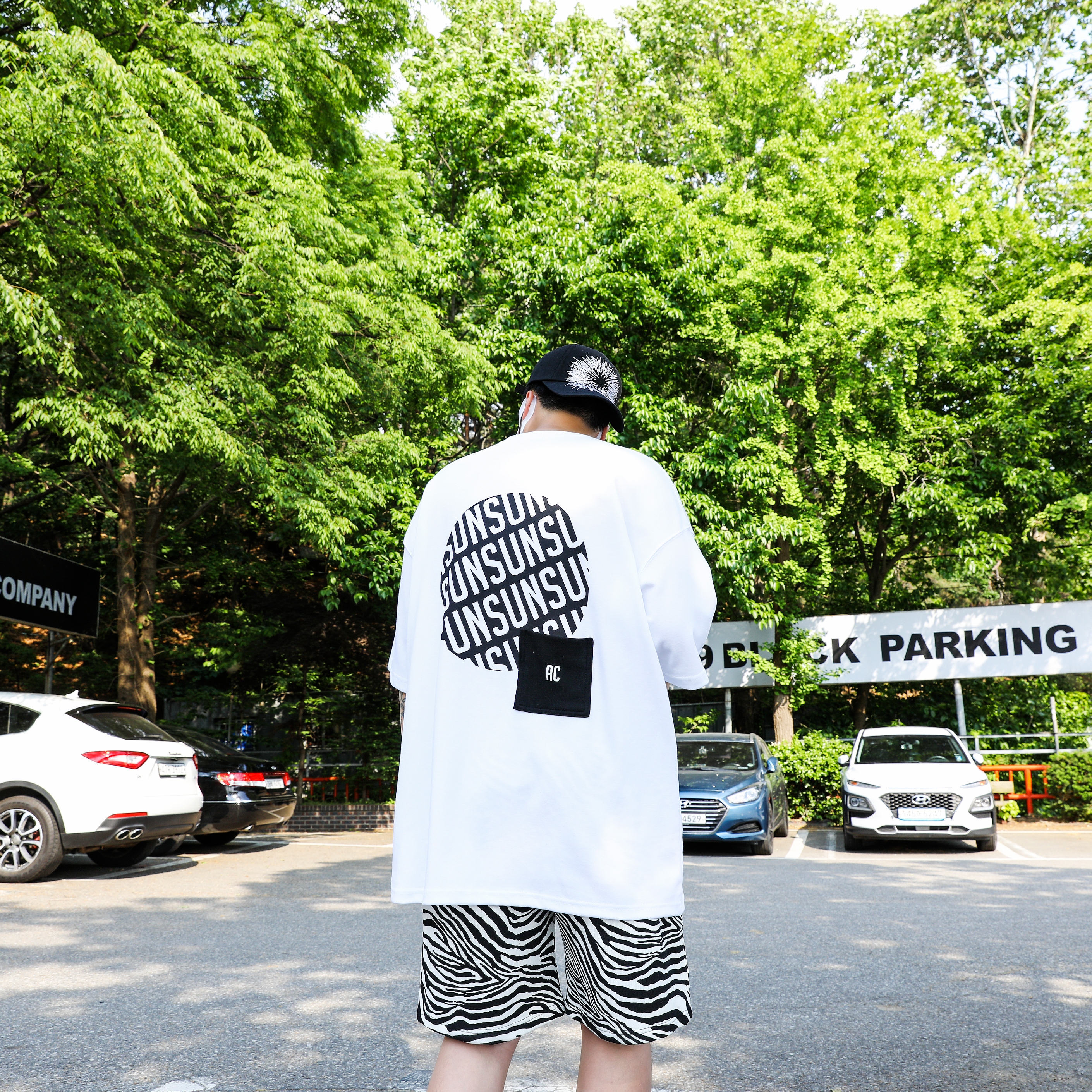 Nike Dunk Low Retro Black 착용 스타일 - 4