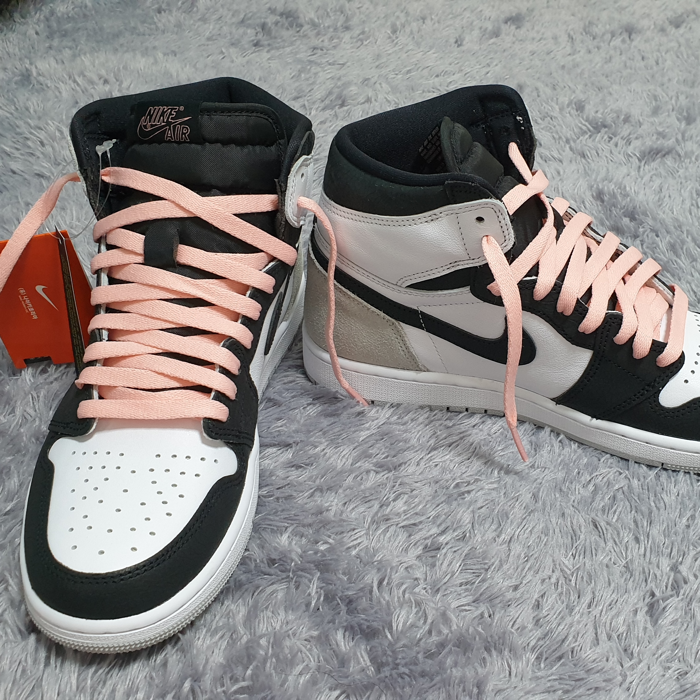 Jordan 1 Retro High OG Bleached Coral 착용 스타일 - 2