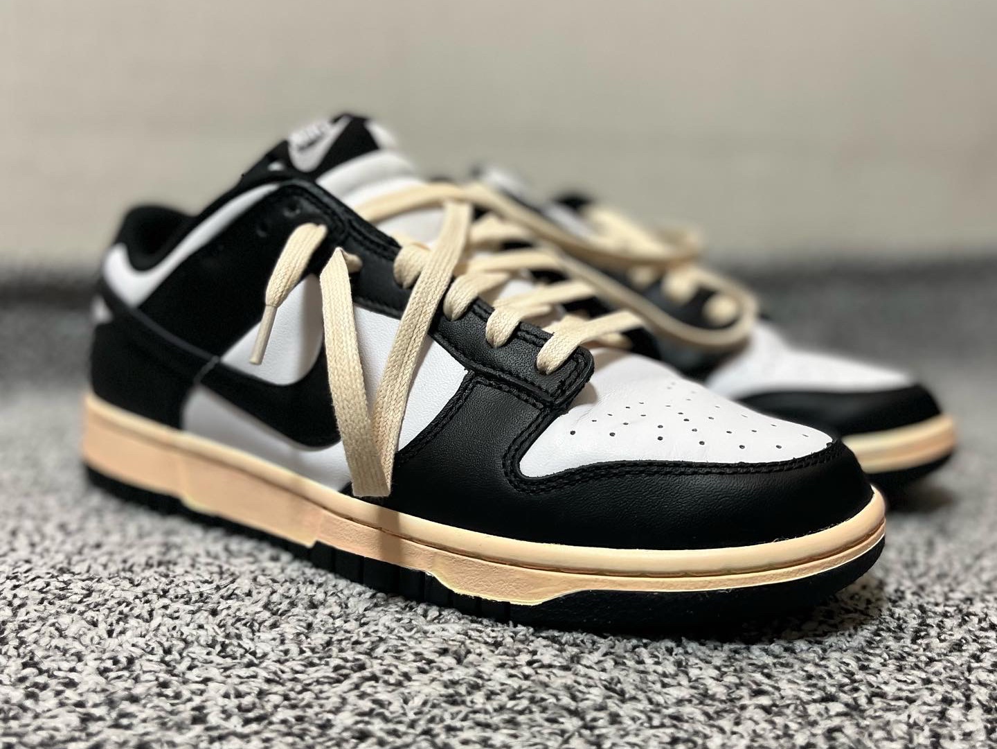 Nike Dunk Low Retro Black, (W) Nike Dunk Low Black 착용 스타일