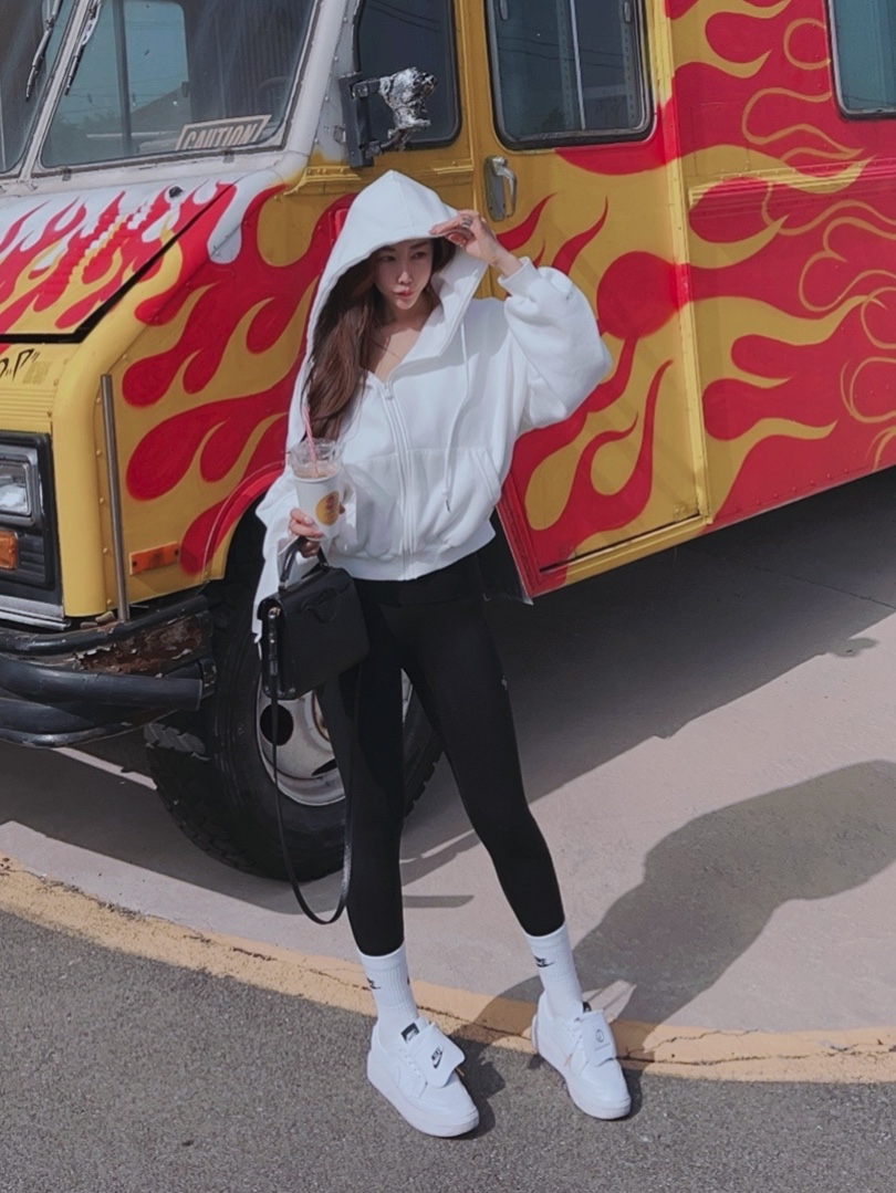 Nike x Peaceminusone Kwondo1 White 착용 스타일 - 1