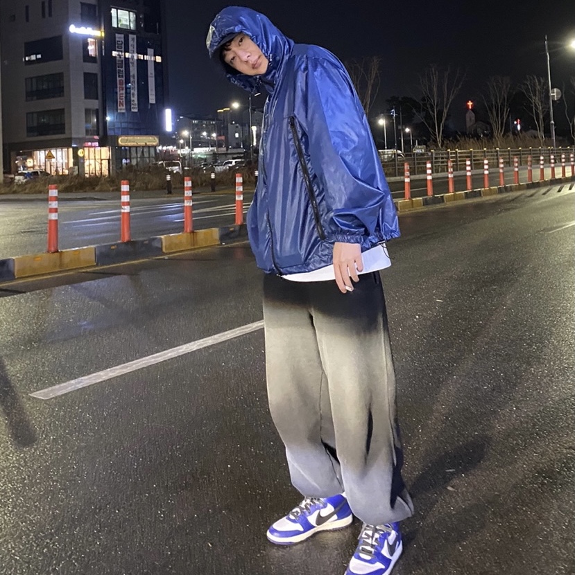 Nike x Ambush Dunk High Deep Royal Blue 착용 스타일