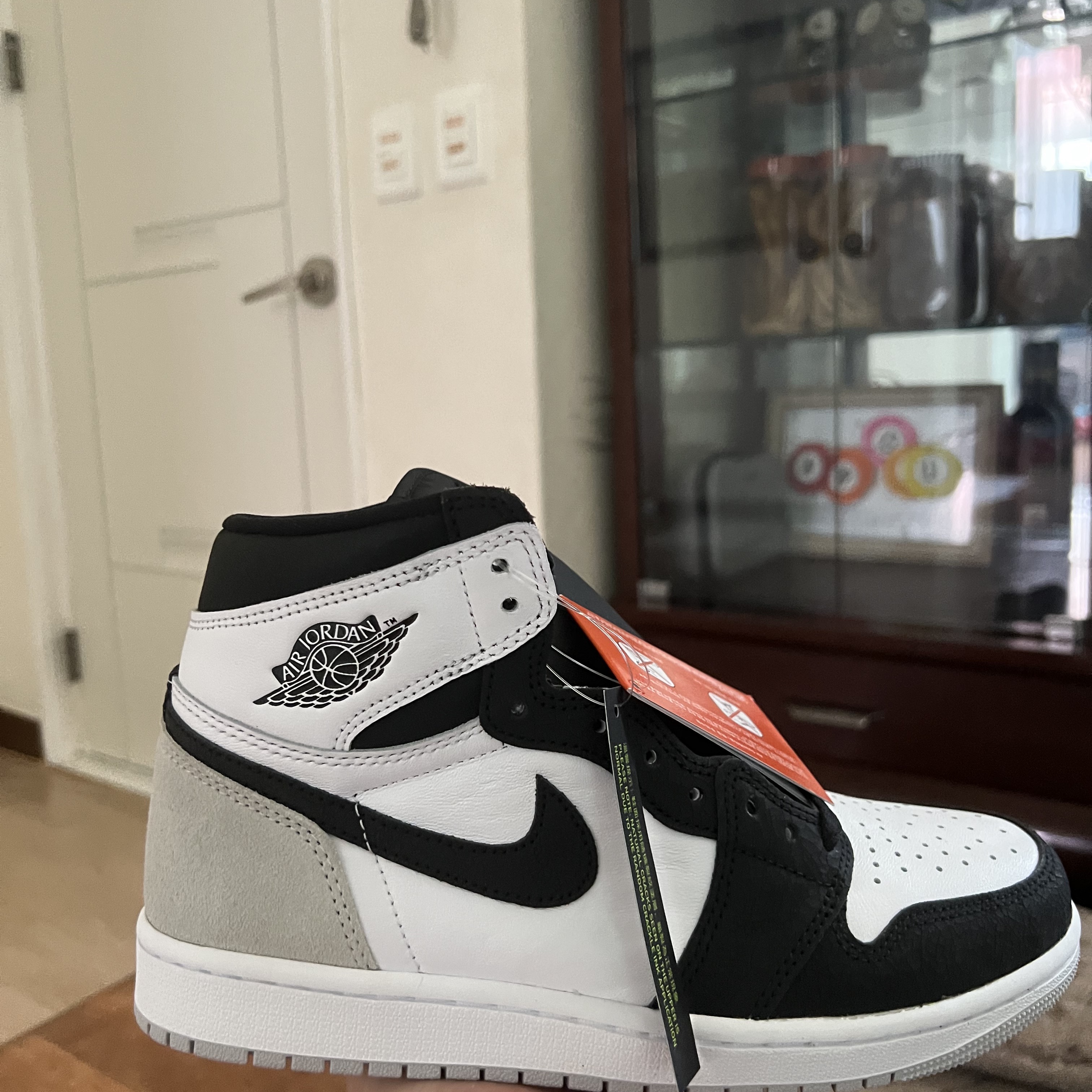 Jordan 1 Retro High OG Bleached Coral 착용 스타일 - 1