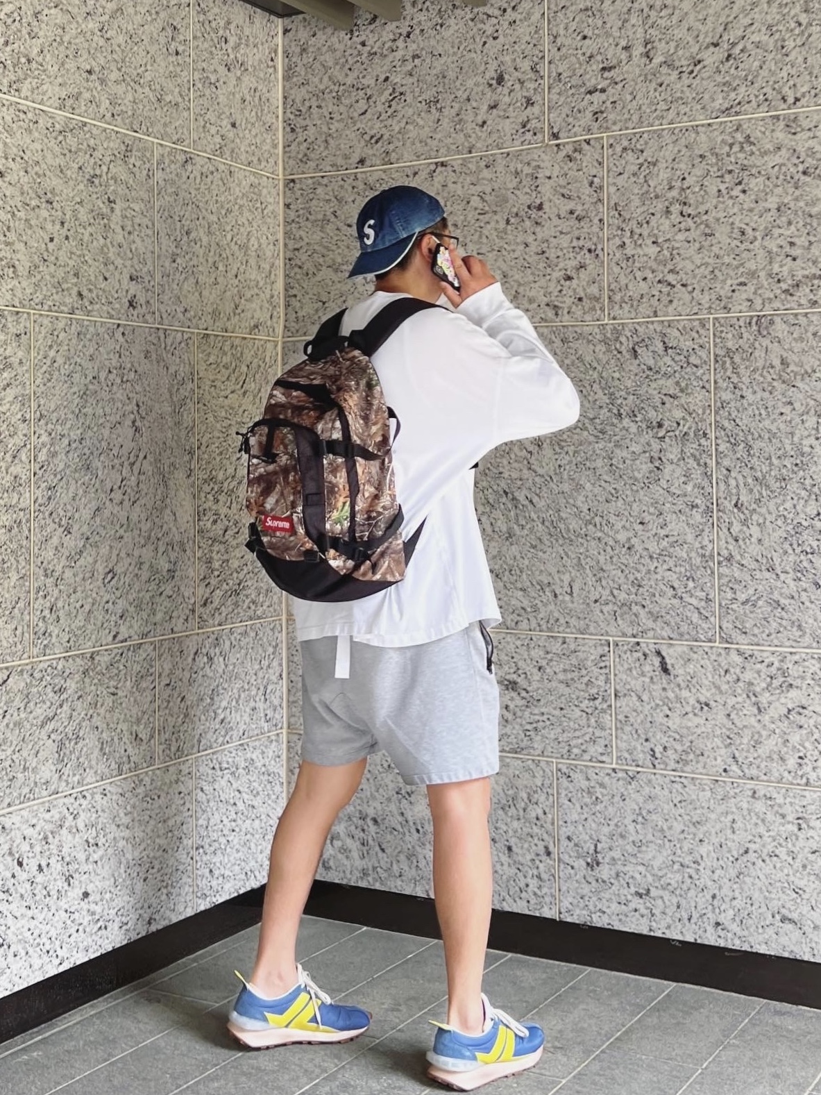 Supreme Backpack Real Tree Camo - 19FW 착용 스타일 - 1