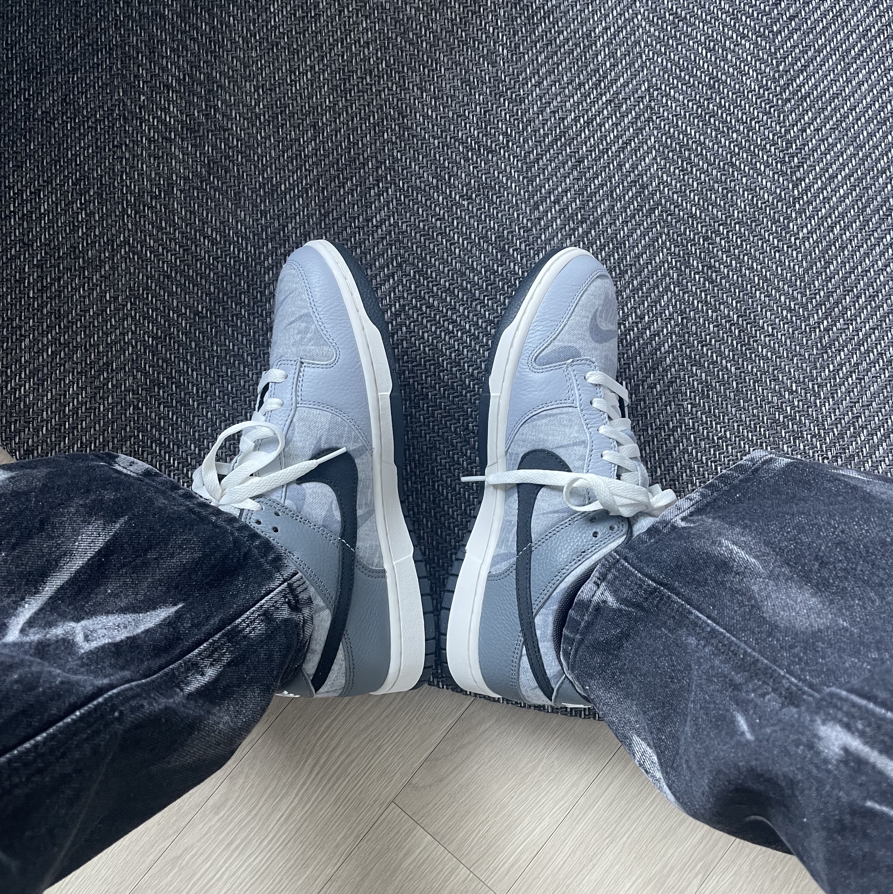 Nike Dunk Low SE Copy and Paste 착용 스타일 - 2