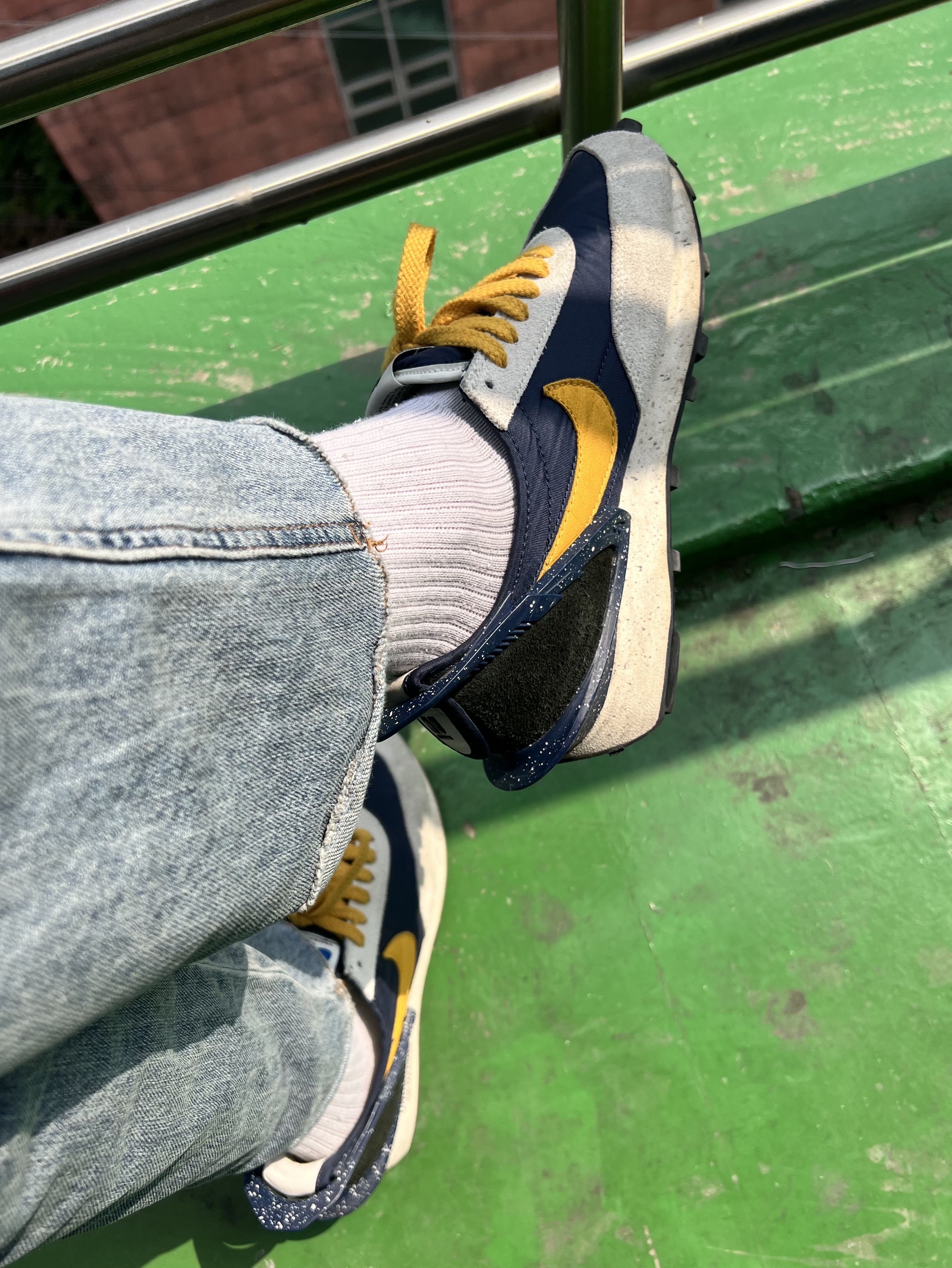 (W) Nike x Undercover Daybreak Obsidian 착용 스타일
