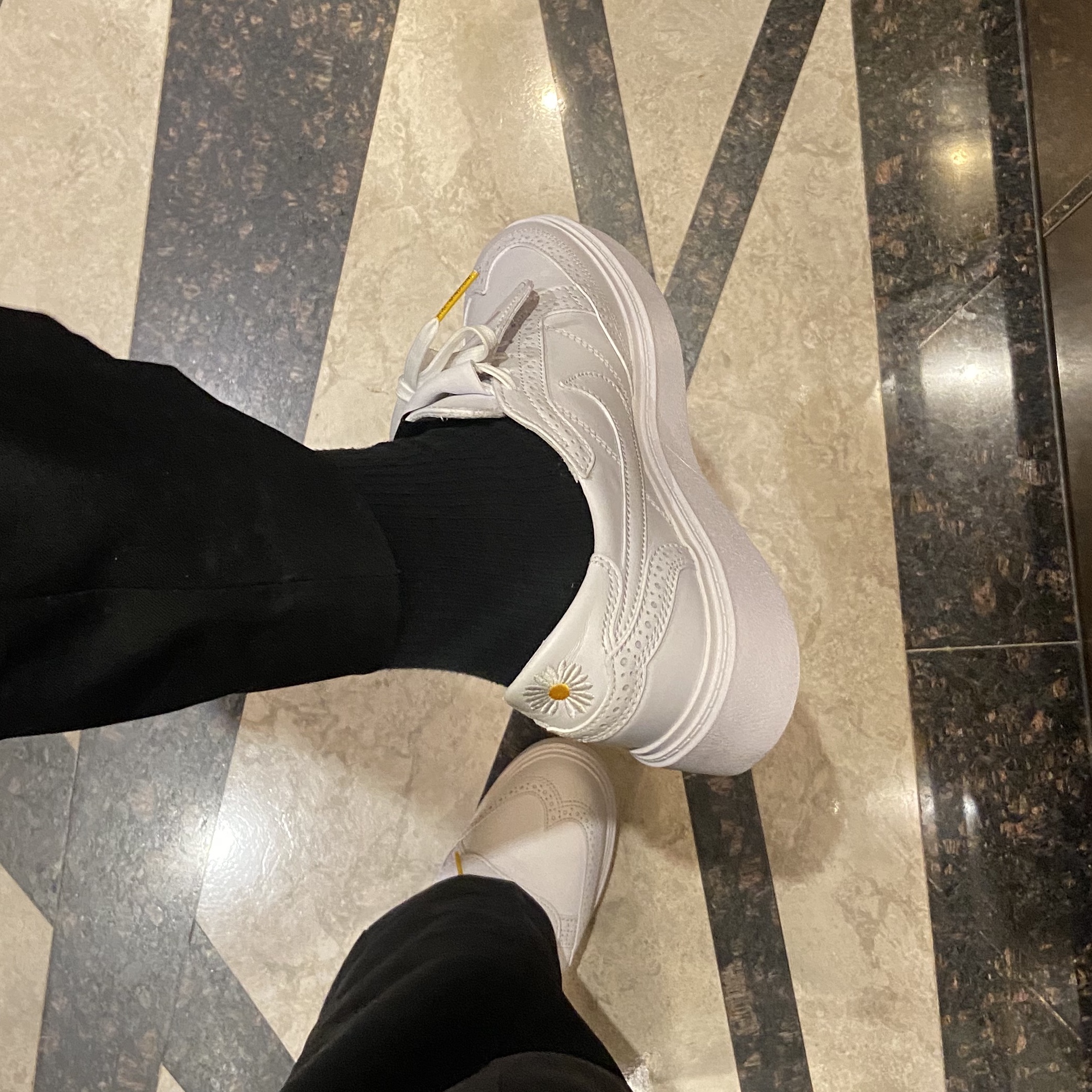 Nike x Peaceminusone Kwondo1 White 착용 스타일