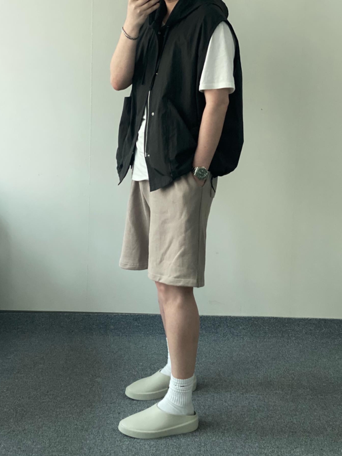 Fear of God The California Cement 착용 스타일