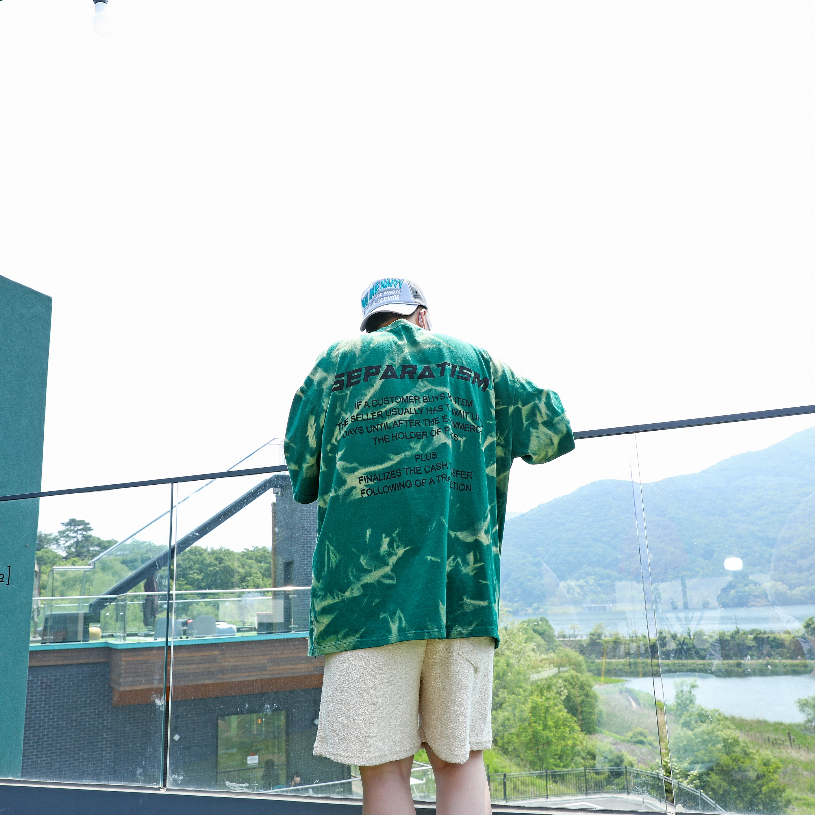 Adidas x Human Made Campus Green 착용 스타일 - 2