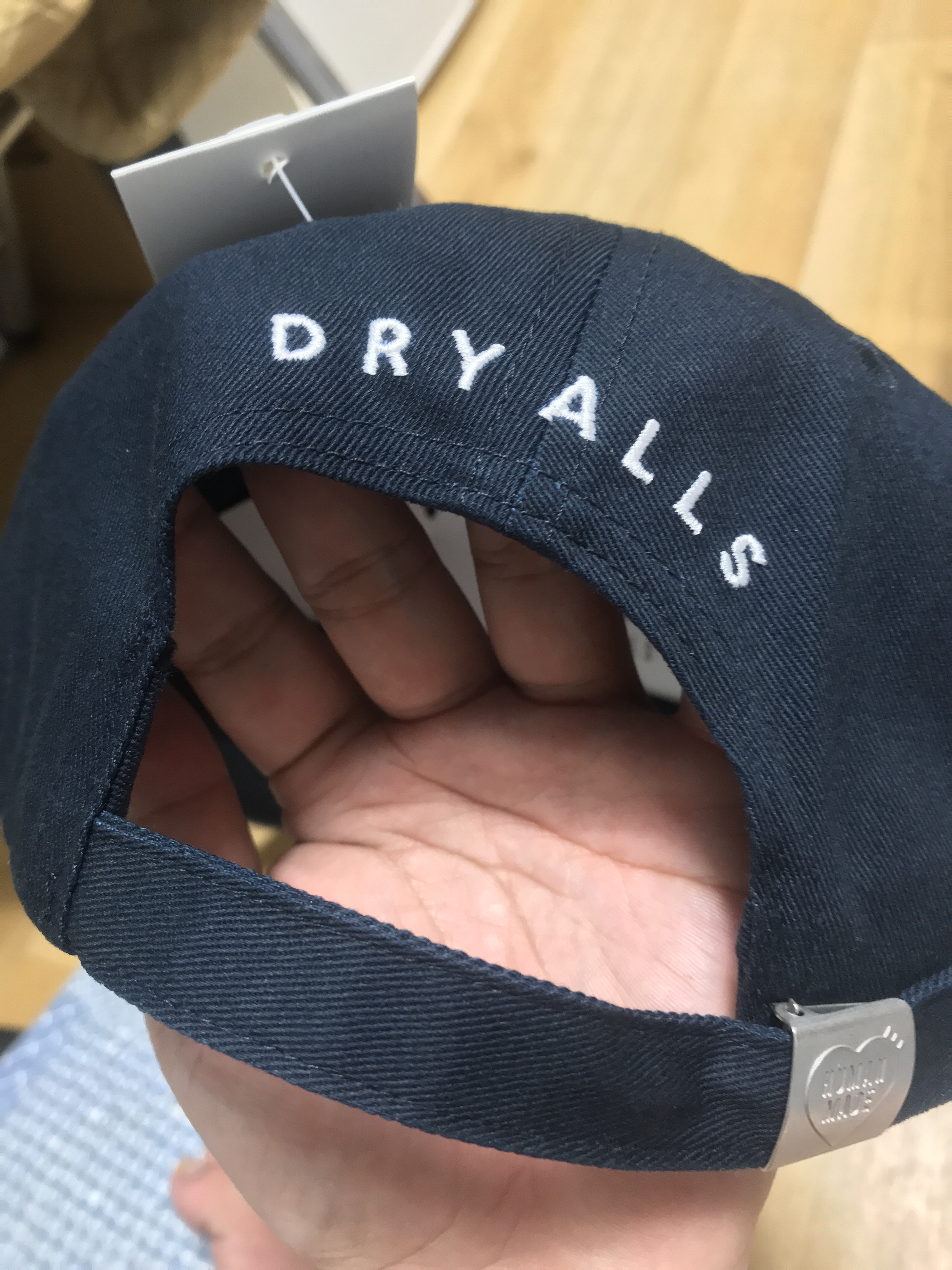 Human Made #3 6-Panel Twill Cap Navy 착용 스타일 - 5
