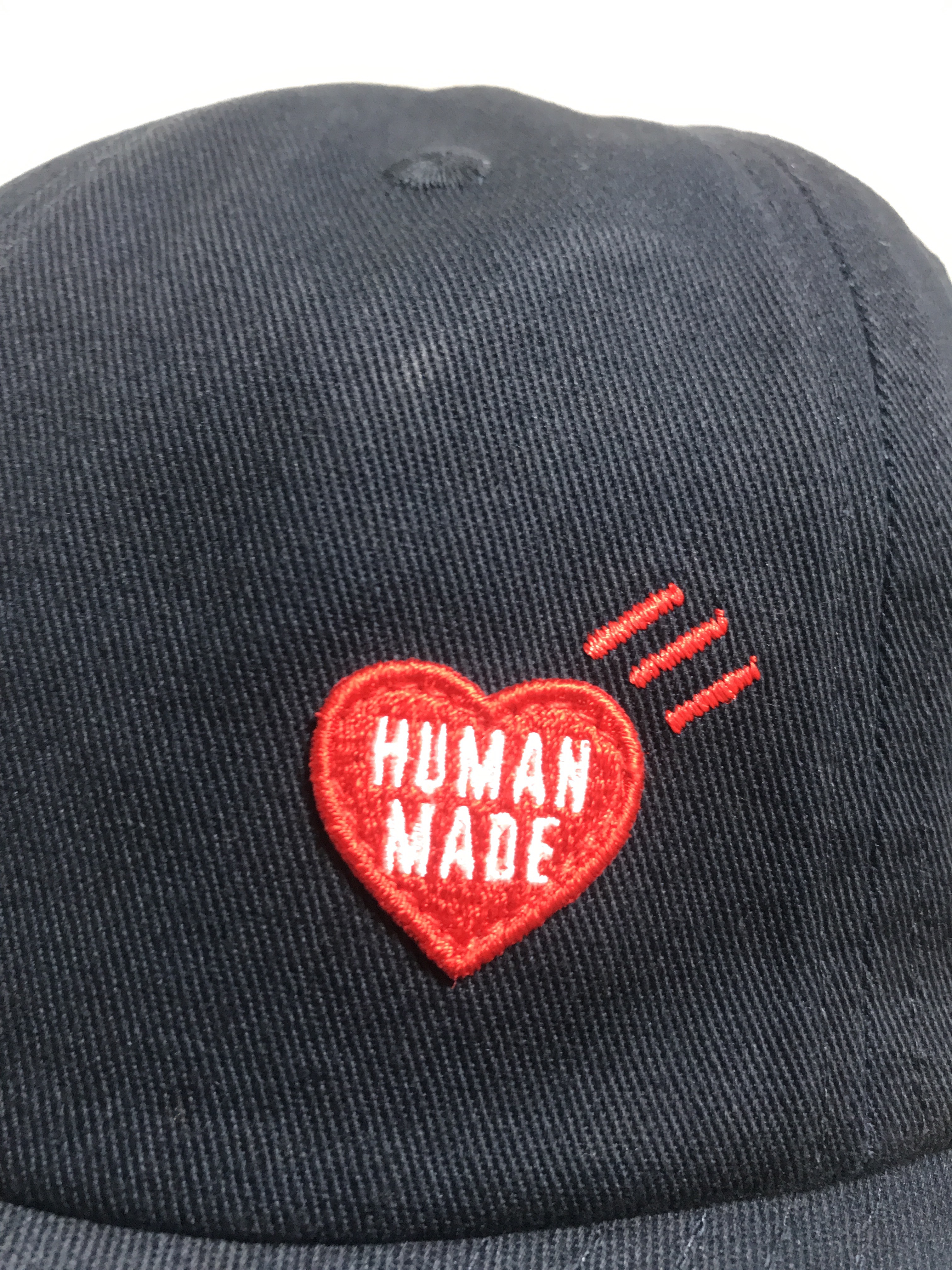 Human Made #3 6-Panel Twill Cap Navy 착용 스타일 - 1