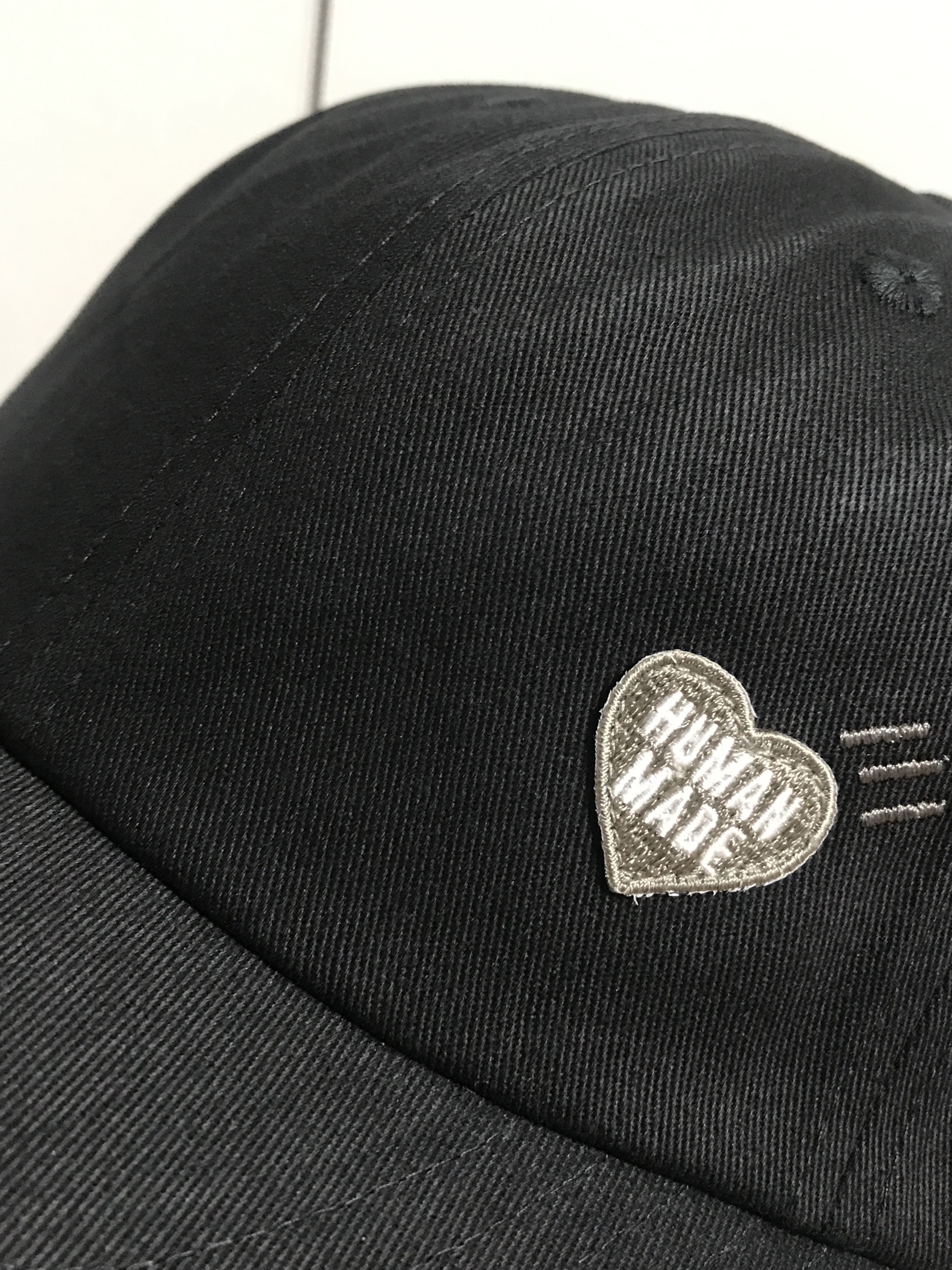 Human Made #3 6-Panel Twill Cap Black 착용 스타일 - 1