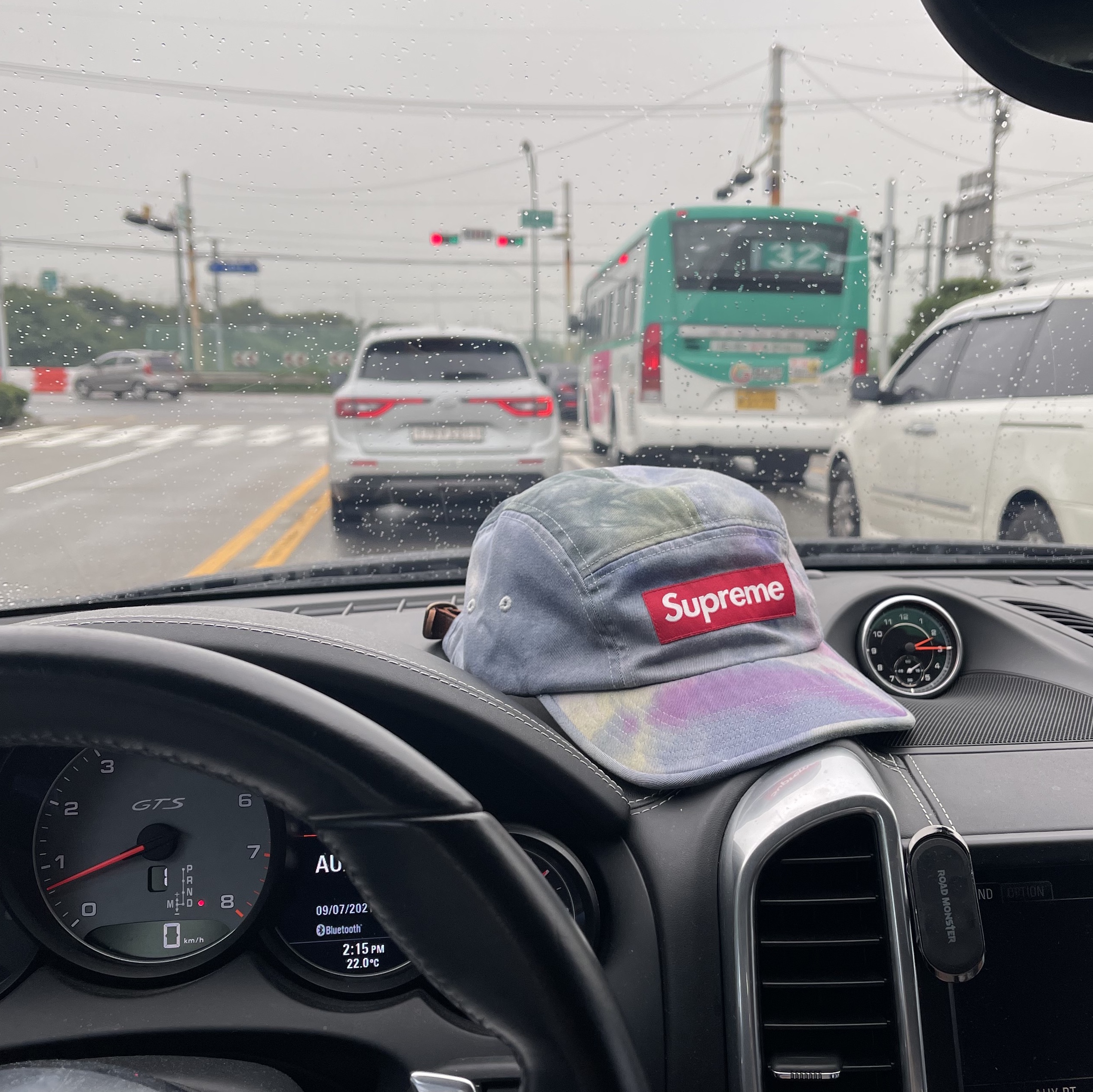 Supreme Washed Chino Twill Camp Cap Multi-Color - 21SS 착용 스타일