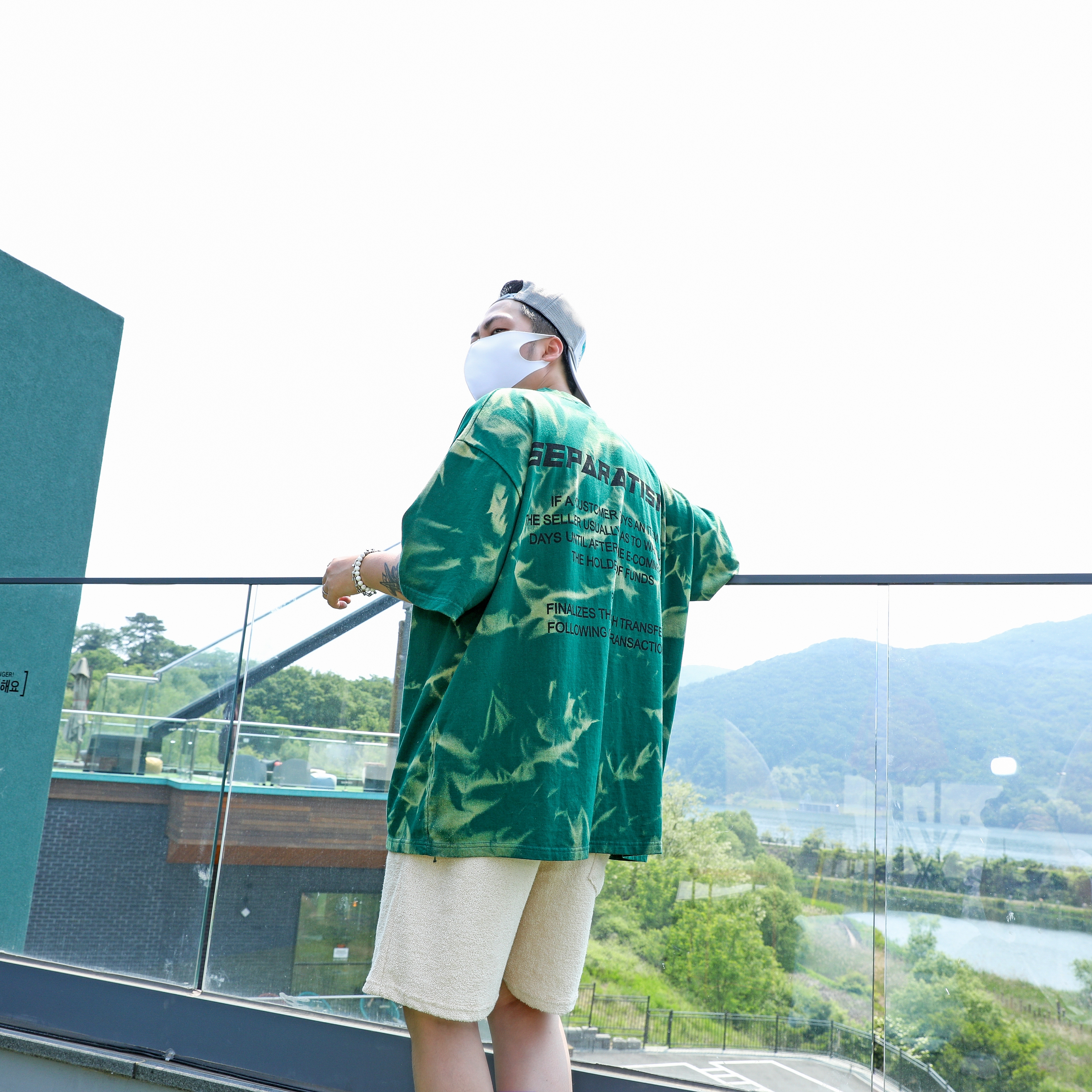 Adidas x Human Made Campus Green 착용 스타일 - 4