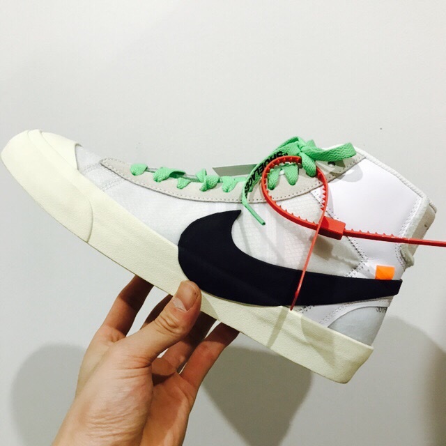 Nike x Off-White Blazer Mid White OG The Ten 착용 스타일 - 2