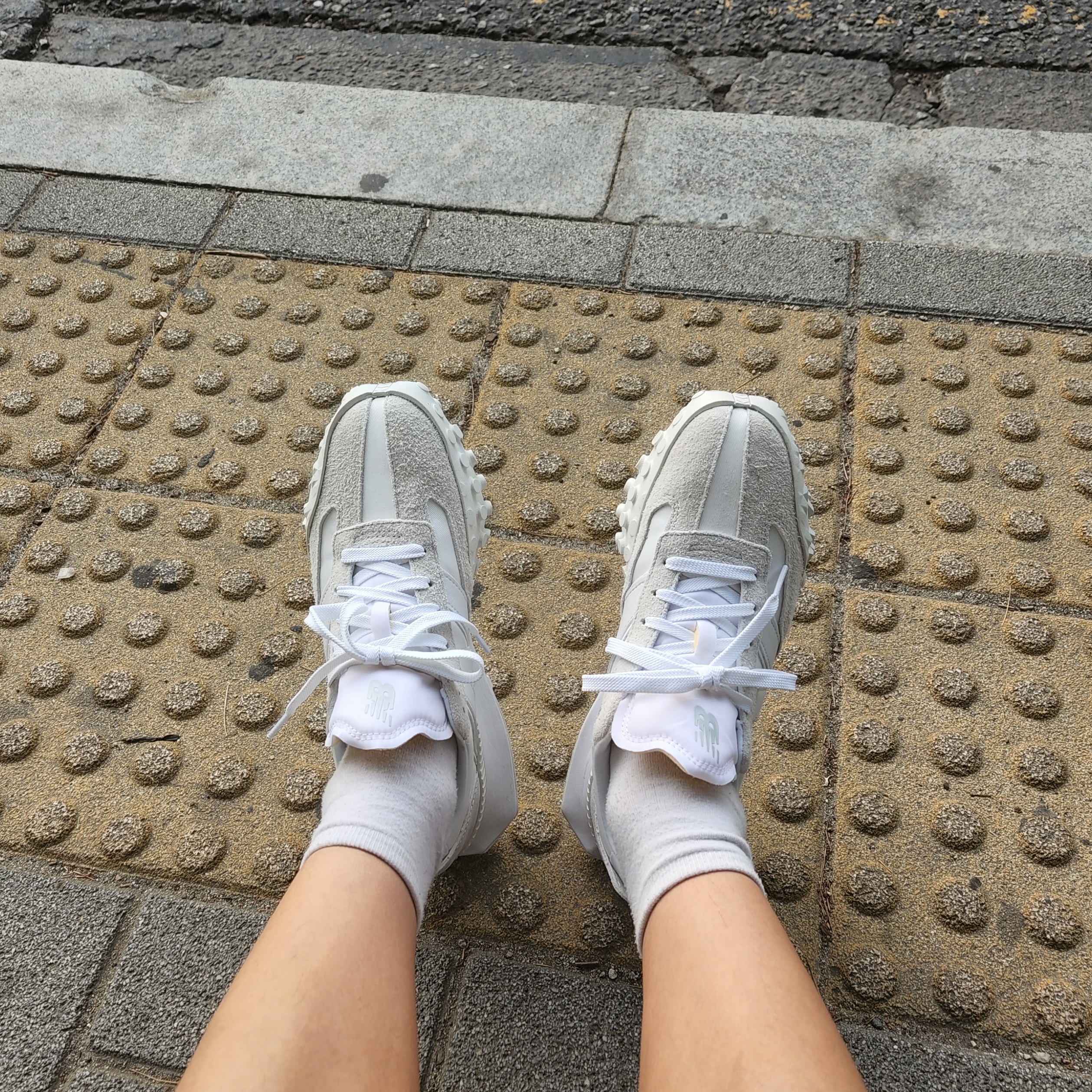 New Balance XC-72 Summer Fog Nimbus Cloud 착용 스타일 - 2