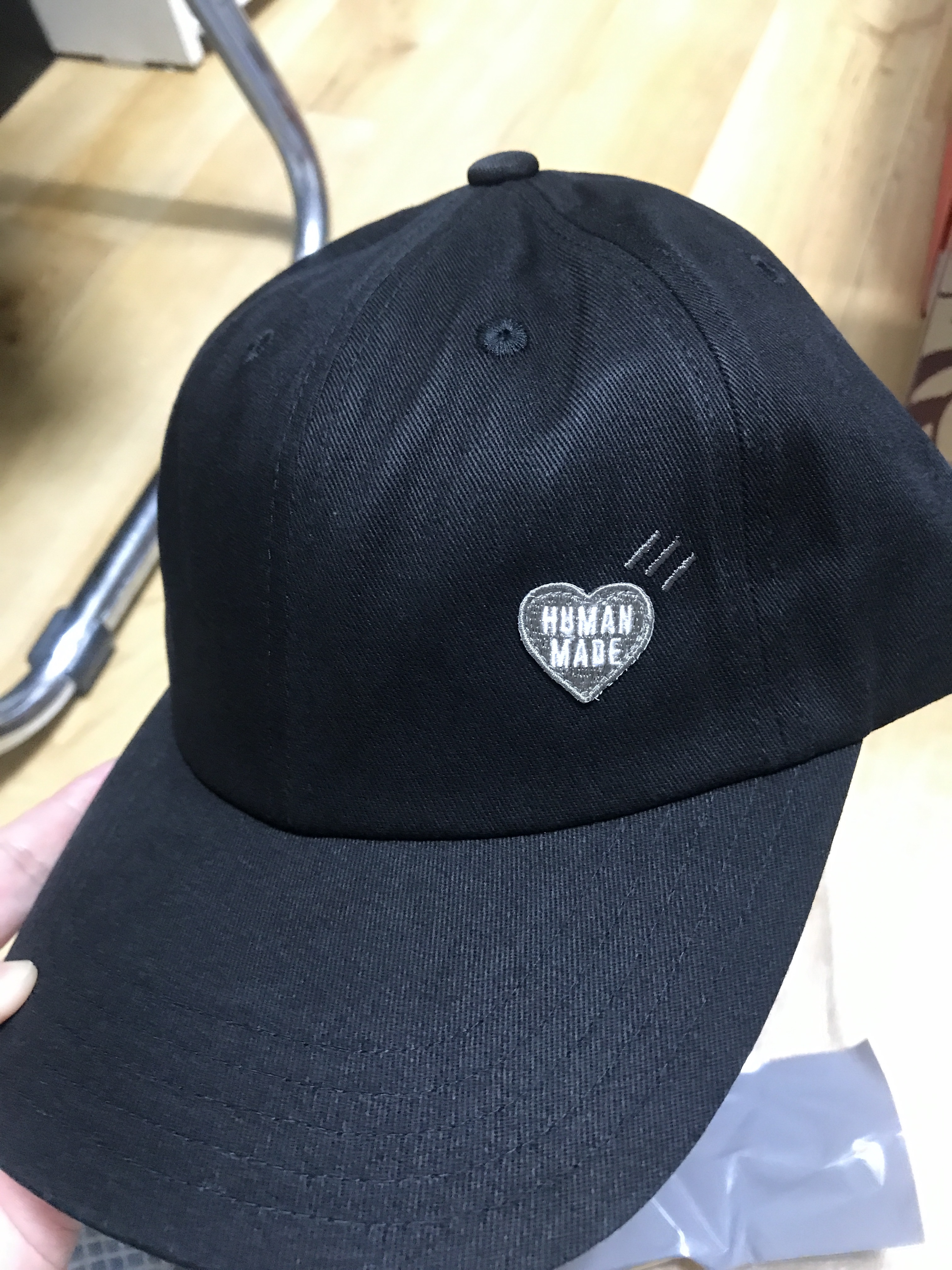 Human Made #3 6-Panel Twill Cap Black 착용 스타일 - 2
