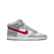 Nike Dunk High Retro SE Athletic Club Light Smoke Grey Gym Red