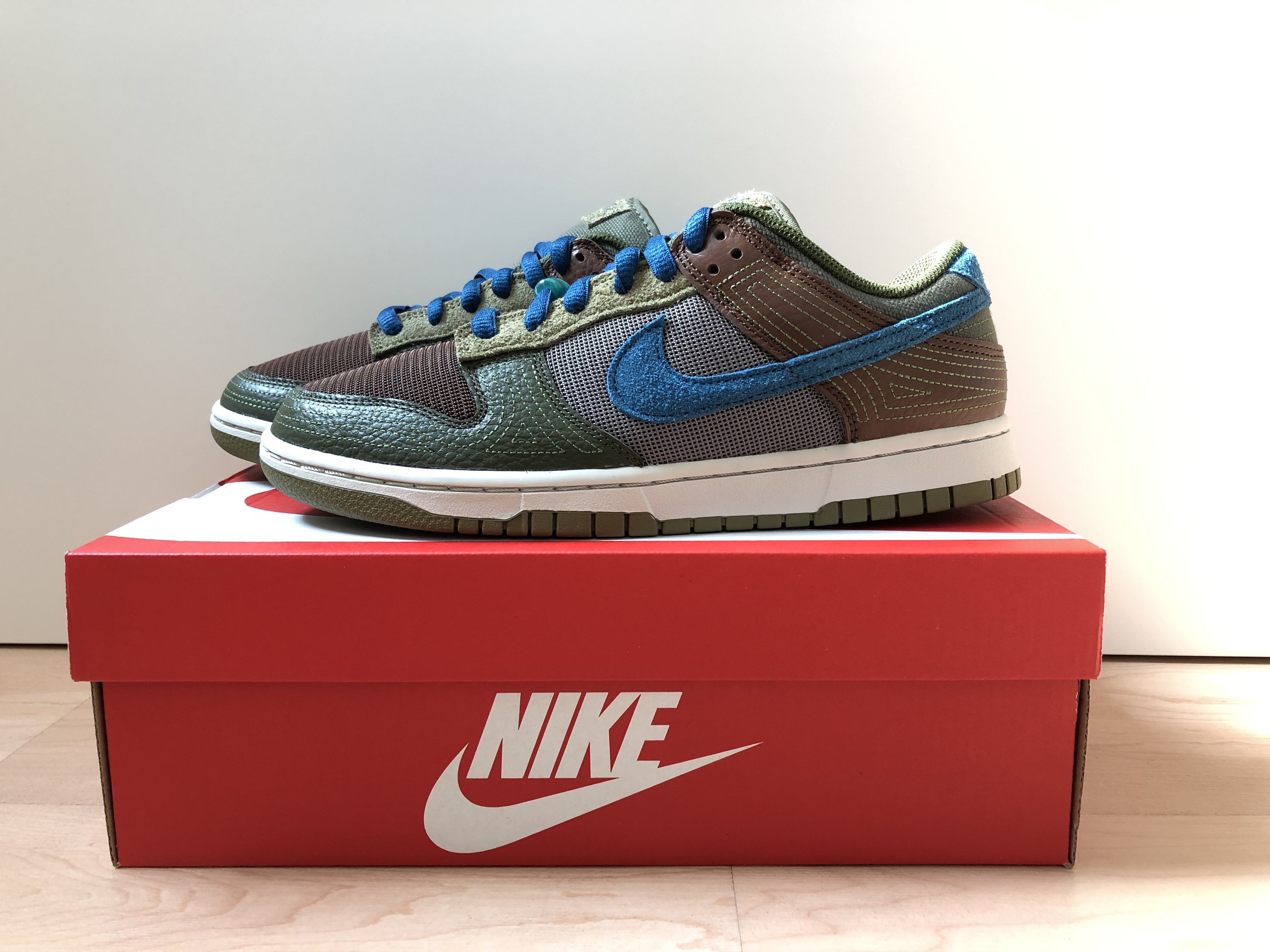 Nike Dunk Low NH Jade 착용 스타일 - 1