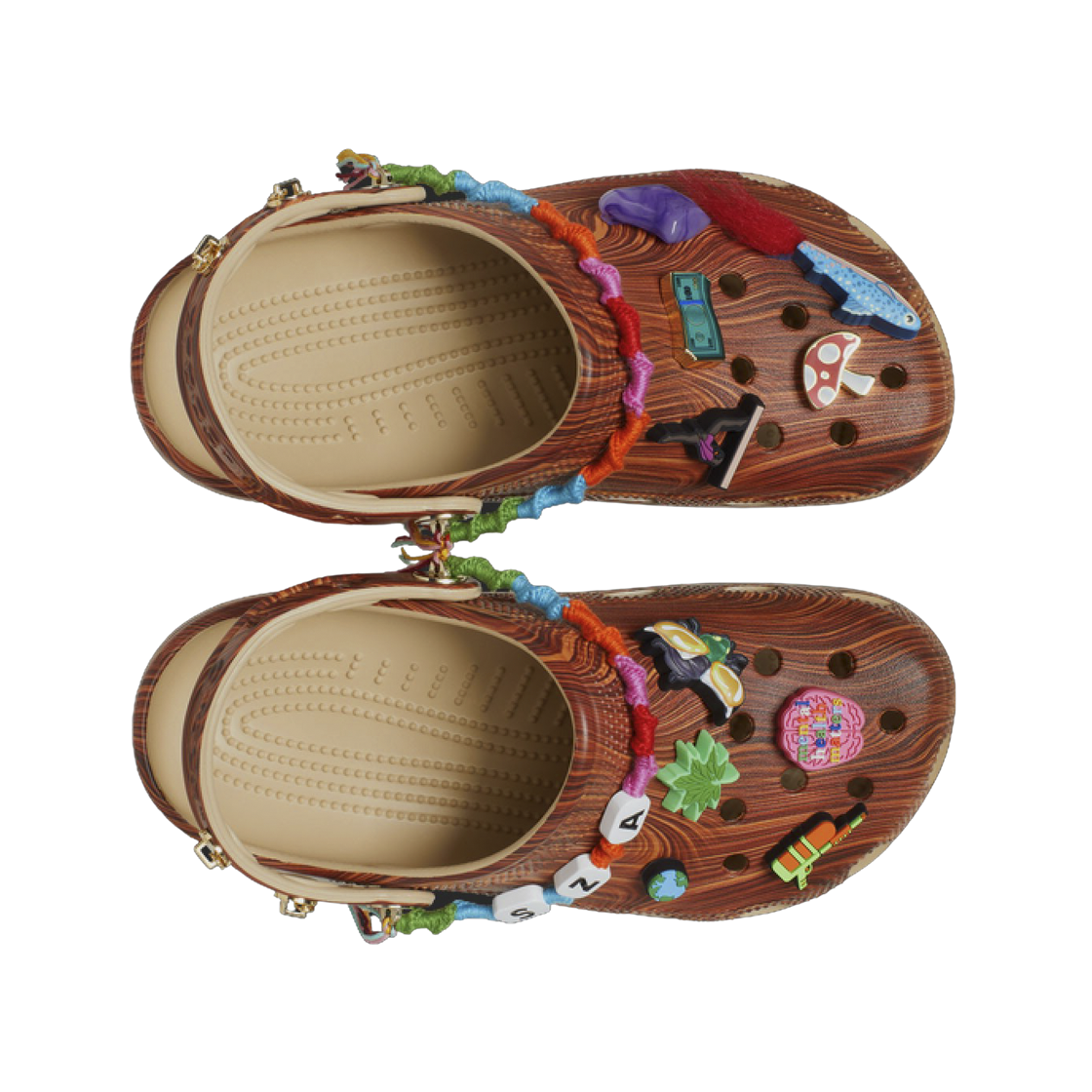 크록스 x SZA 클래식 클로그 우드그래인(Crocs x SZA Classic Clog Woodgrain) - 2