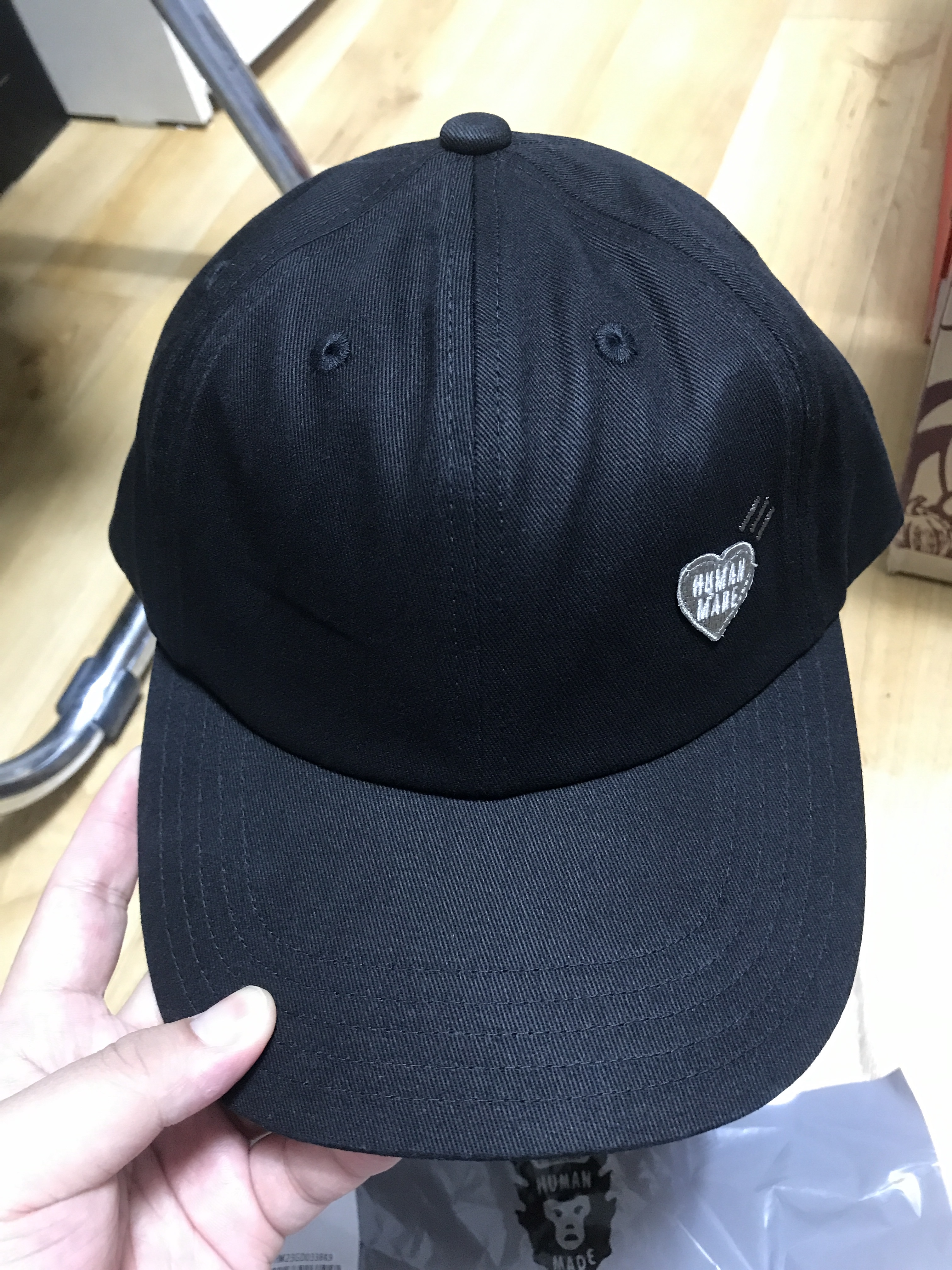 Human Made #3 6-Panel Twill Cap Black 착용 스타일 - 3