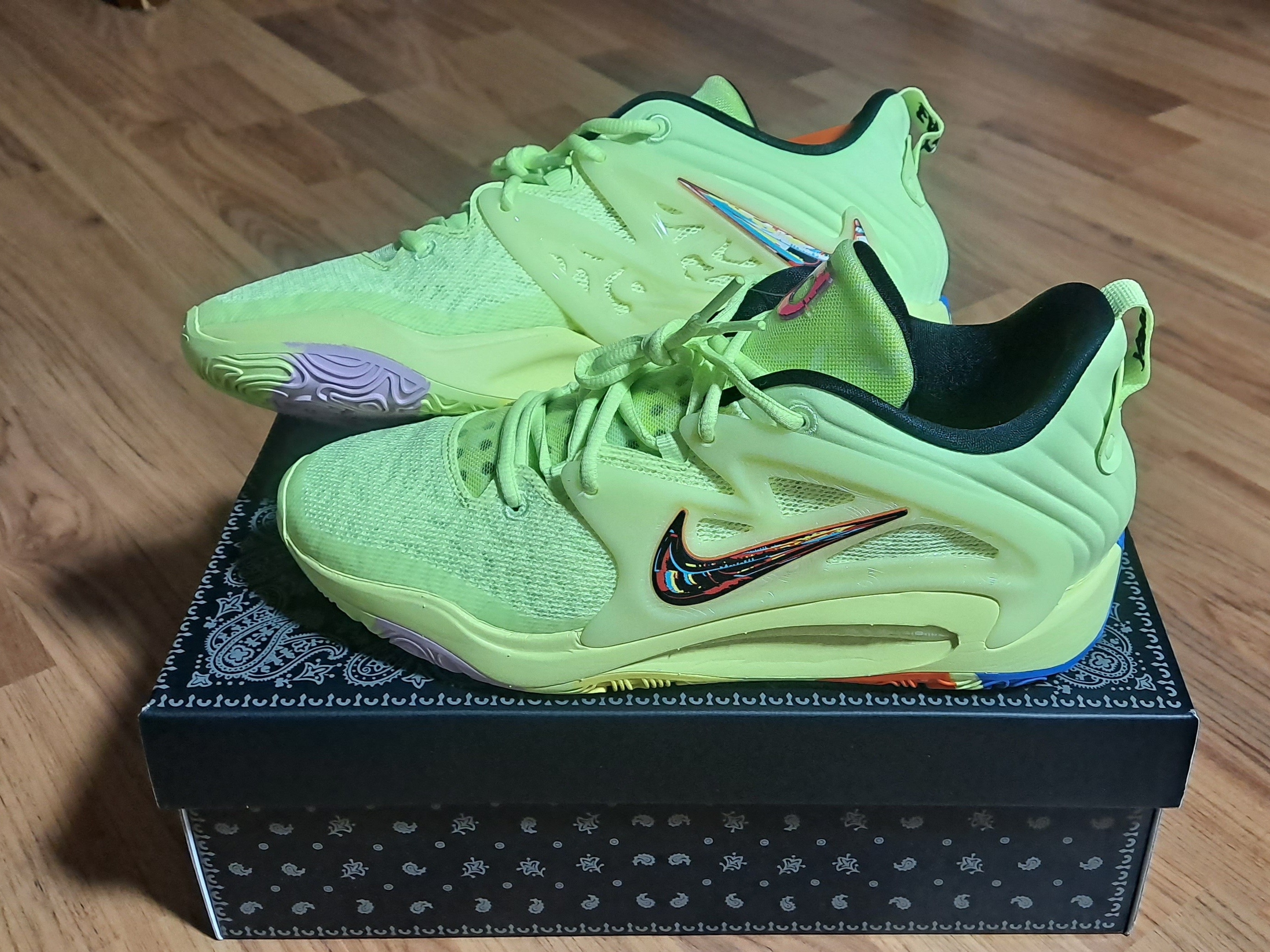 Nike KD 15 EP Aimbot 착용 스타일 - 1