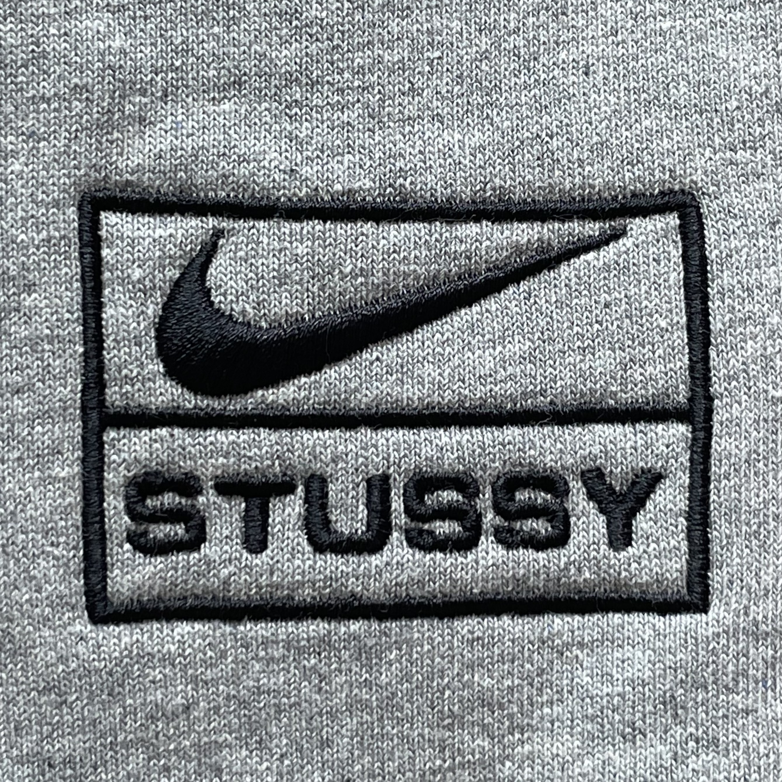 Nike x Stussy NRG RA Pullover Hoodie Dark Grey Heather (DJ9488-063) 착용 스타일 - 2