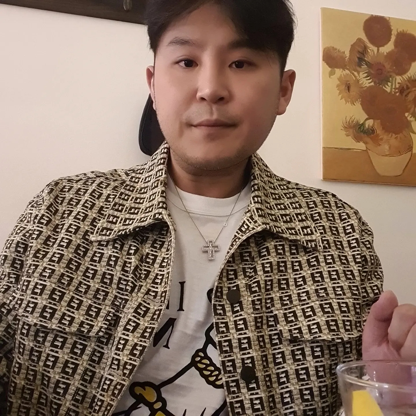 Human Made I Know Nigo T-Shirt White 착용 스타일