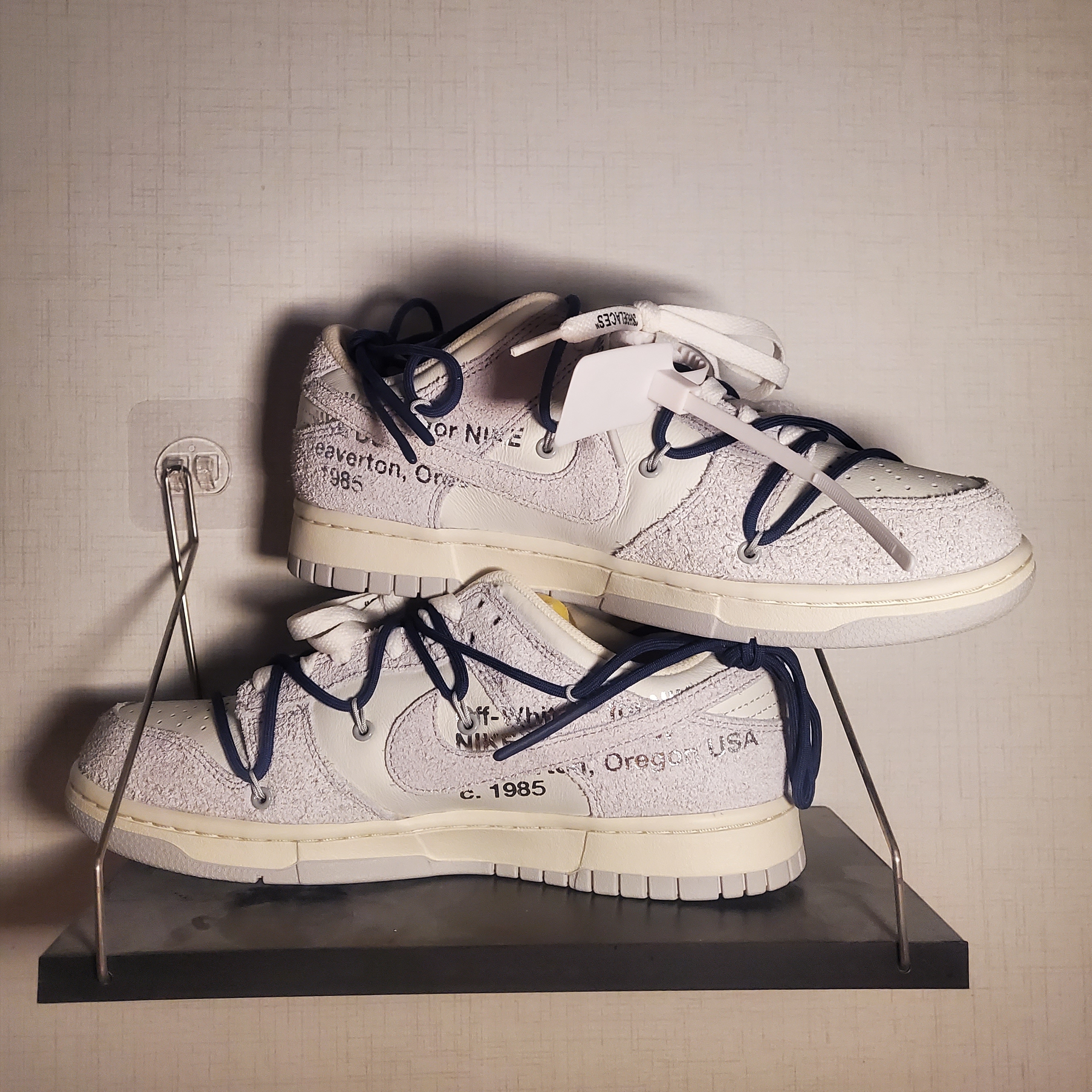 Nike x Off-White Dunk Low The 50 - Lot 18 착용 스타일
