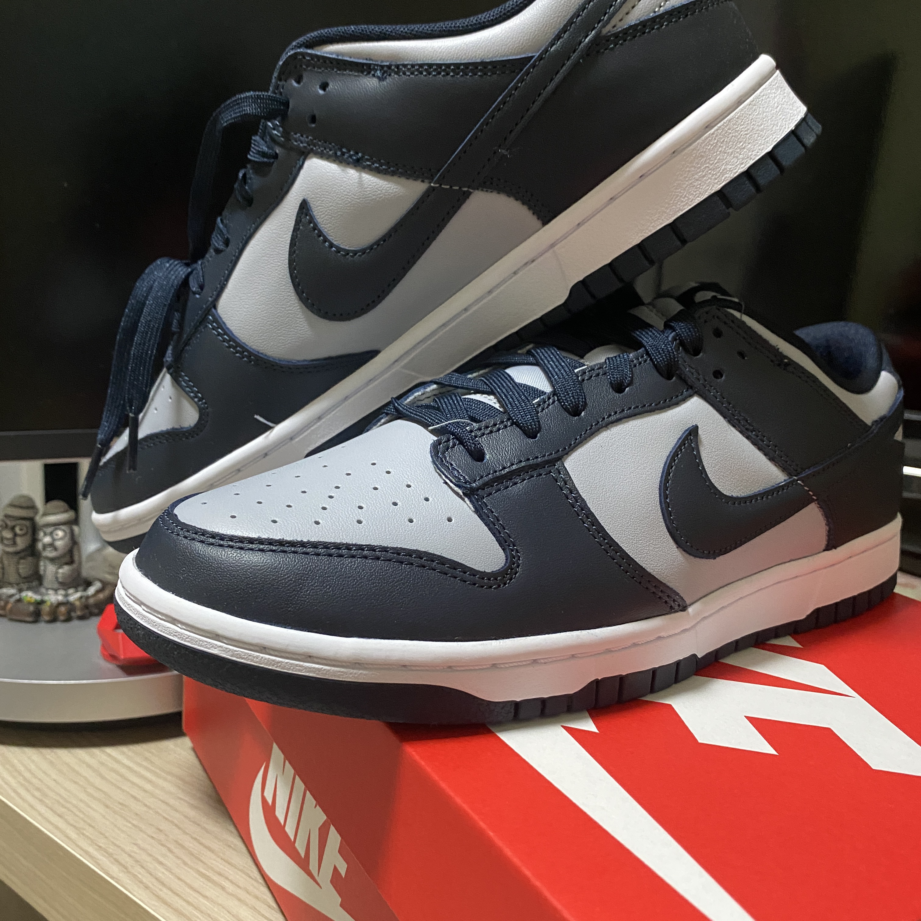 Nike Dunk Low Retro Championship Grey 착용 스타일 - 4
