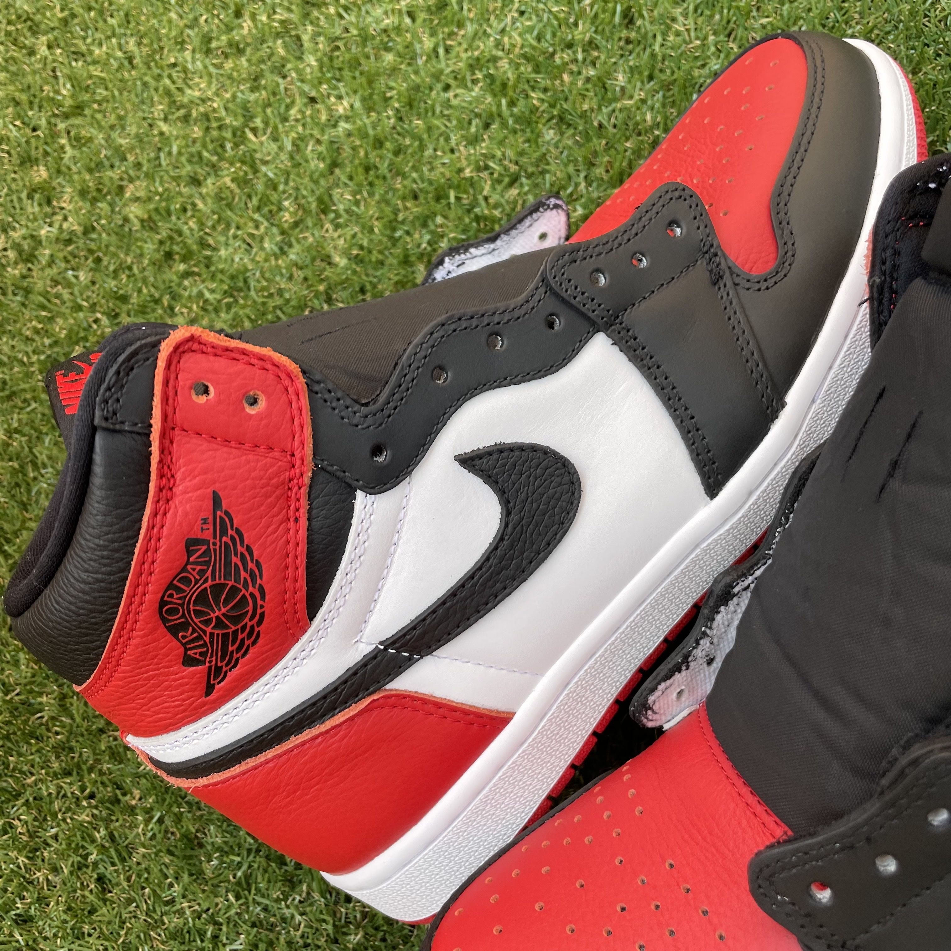 (GS) Jordan 1 Retro High OG Heritage, Jordan 1 Retro High OG Heritage 착용 스타일 - 2