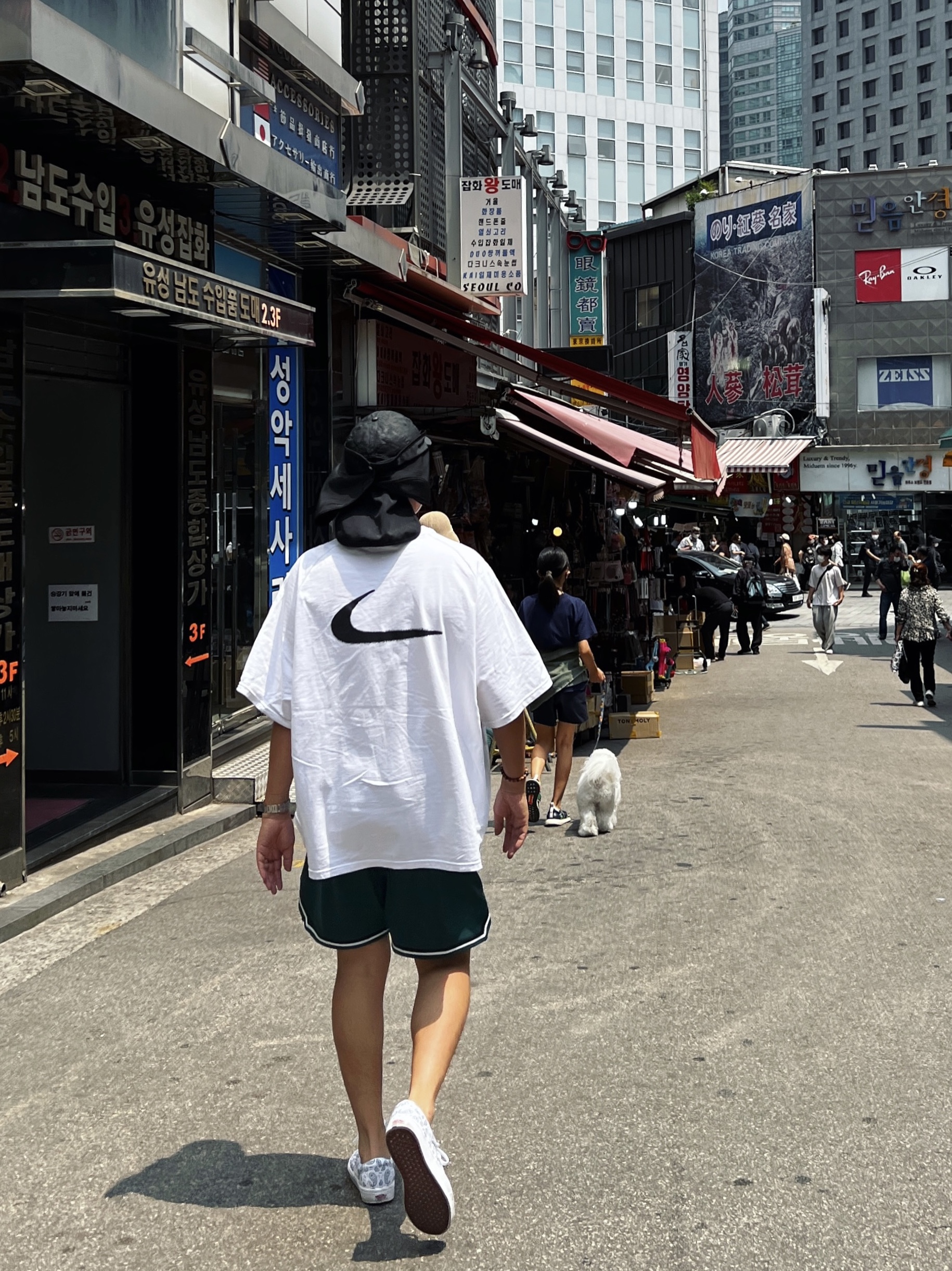 Nike x Off-White NRG Short Sleeve T-Shirt White 착용 스타일