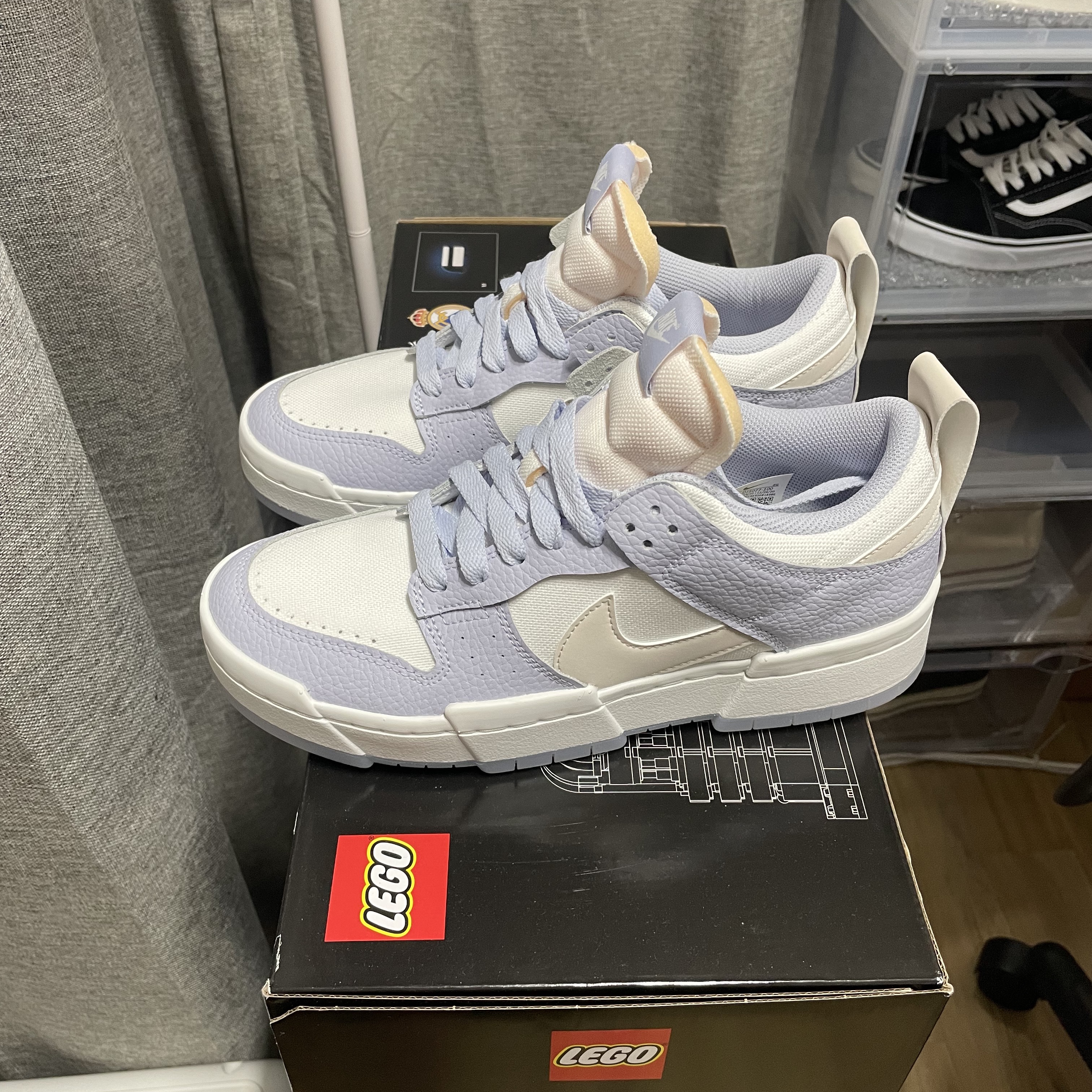 Essentials Pull-Over Hoodie Black - 21SS, (W) Nike Dunk Low Disrupt Summit White Ghost 착용 스타일 - 5