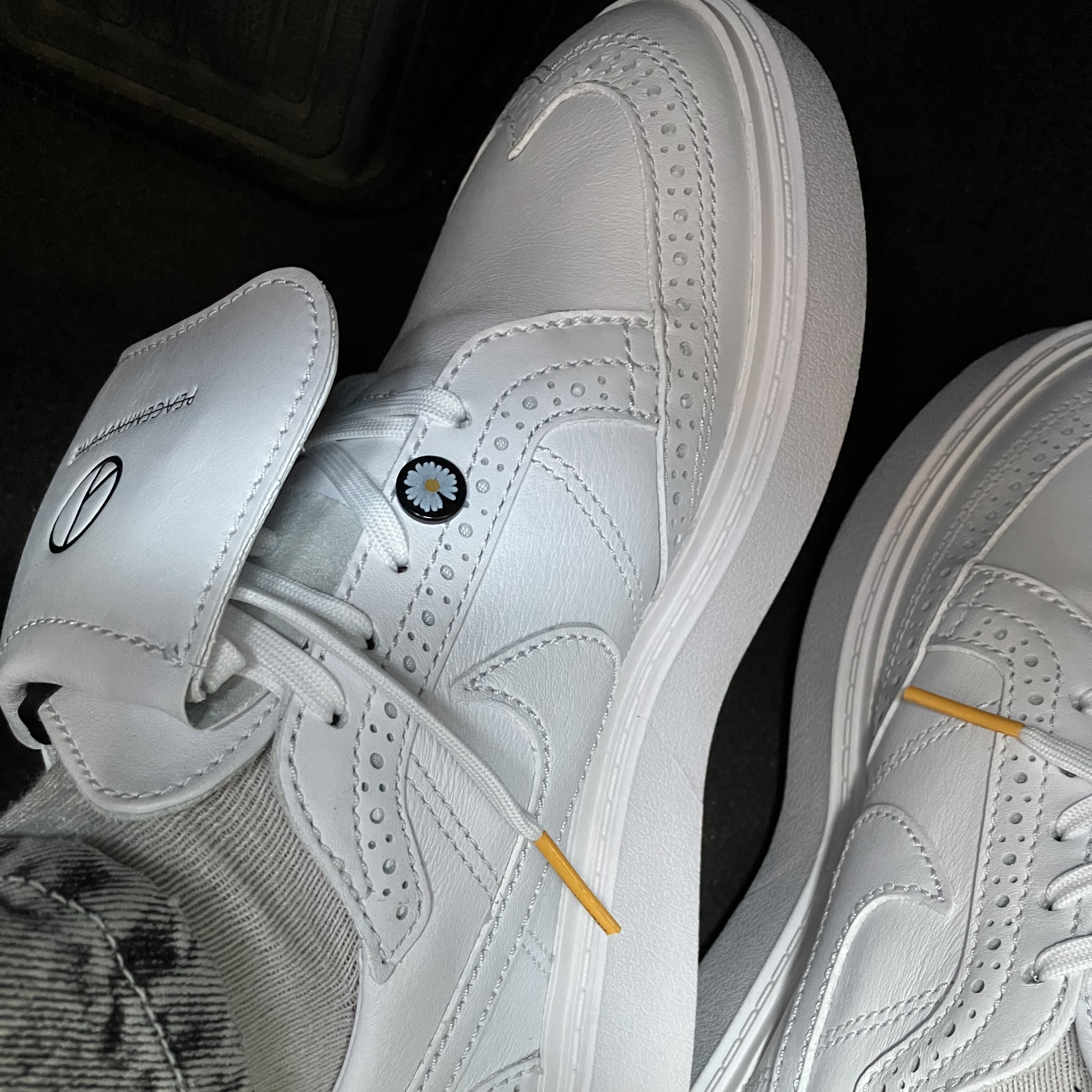 Nike x Peaceminusone Kwondo1 White 착용 스타일